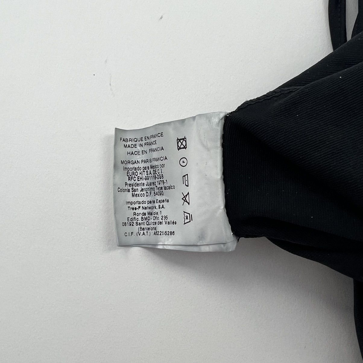 Japanese Brand × Morgan Homme Morgan de toi Tank top black Nylon Size S / US 4 / IT 40 - 5 Thumbnail