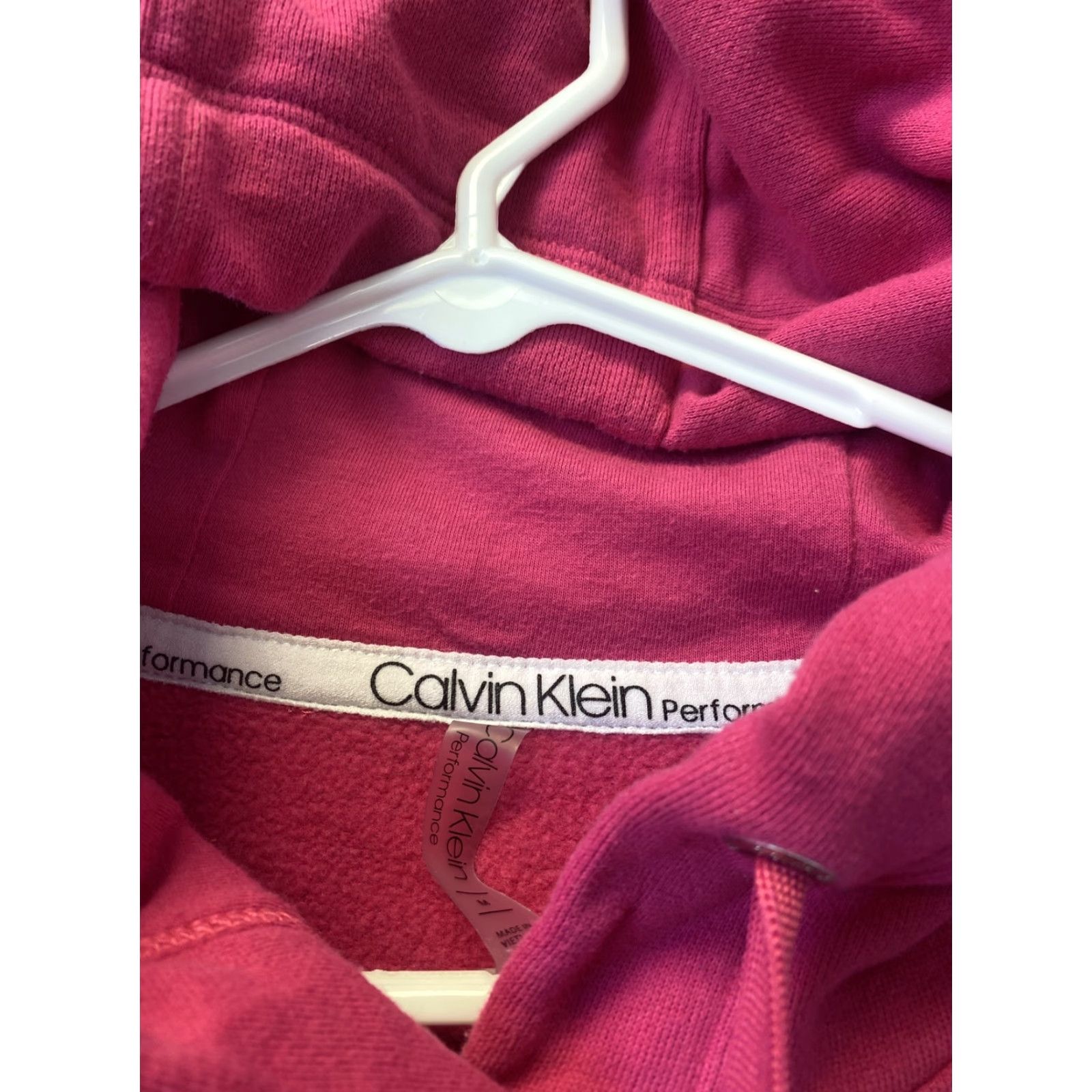 Calvin Klein Calvin Klein Sweatshirt Pullover Womens Logo Relaxed Fit Size M / 35-94 Pink/Purple Tone Modern 60% Cotton 40% Polyester Size M / US 6-8 / IT 42-44 - 4 Thumbnail