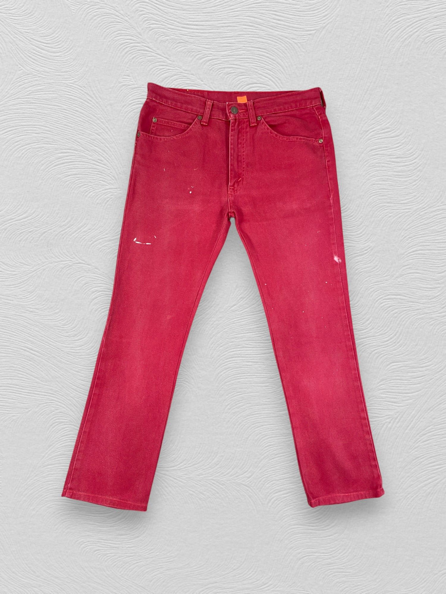Levi's Red Vintage Levi's 517 Flare Bootcut 31x27 Denim -JN2424 Size US 31 - 1 Thumbnail