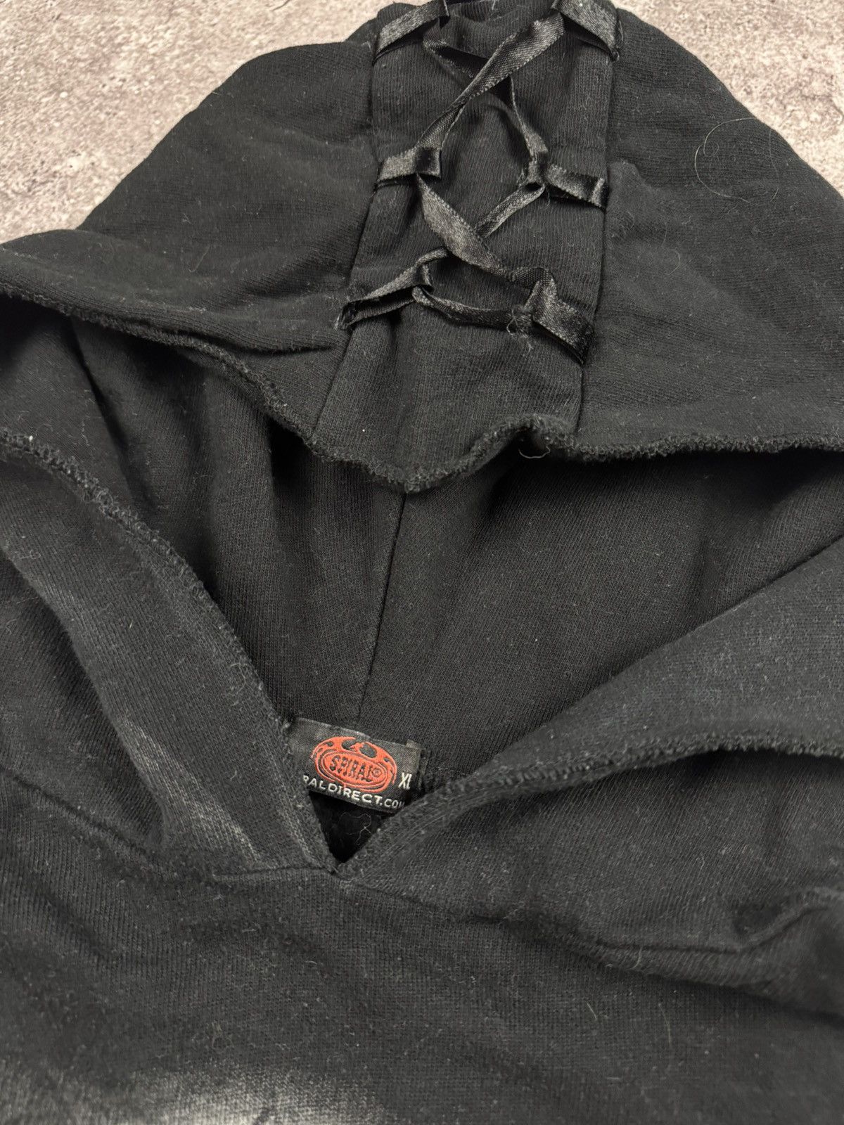 Japanese Brand Y2k opium designer zip hoodie Vamp Rick Owens type spiral Size US L / EU 52-54 / 3 - 5 Thumbnail