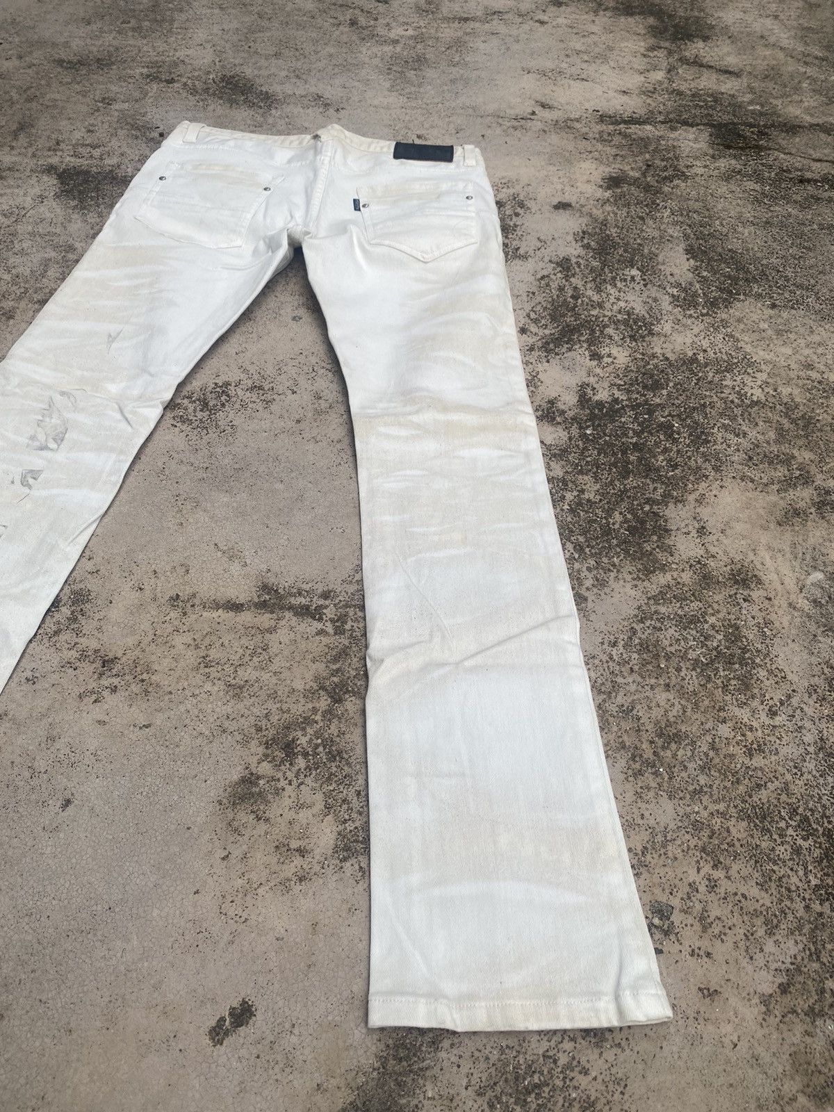 If Six Was Nine × Tornado Mart Tornado Mart Waxed Strechable Jeans Size US 32 / EU 48 - 14 Thumbnail