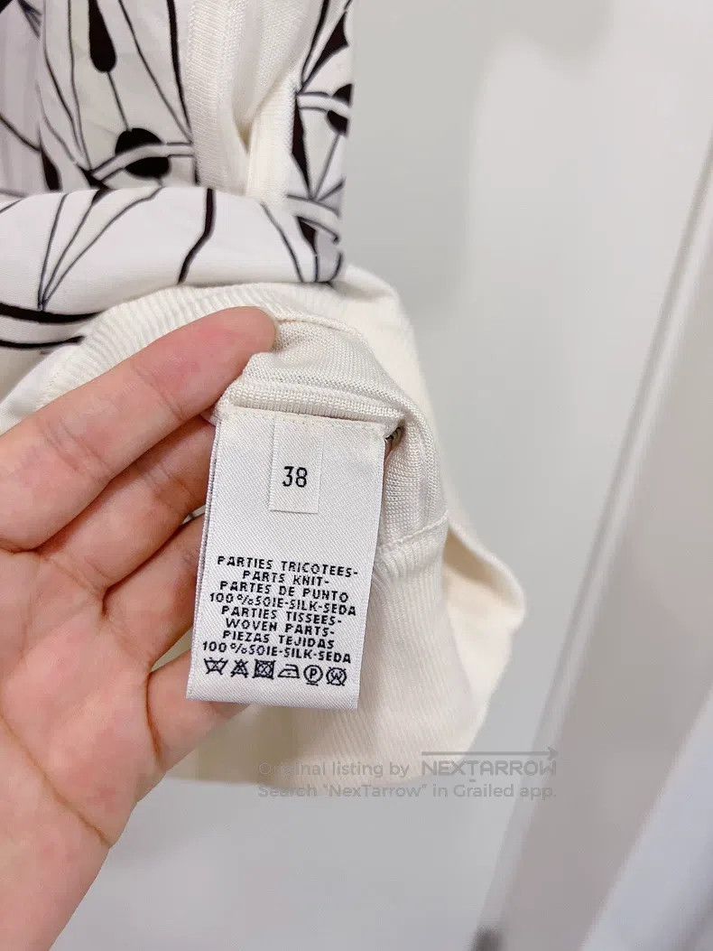 Hermes Hermes White and Grey Constellation Star Chart Silk Printe Size XS / US 0-2 / IT 36-38 - 8 Thumbnail