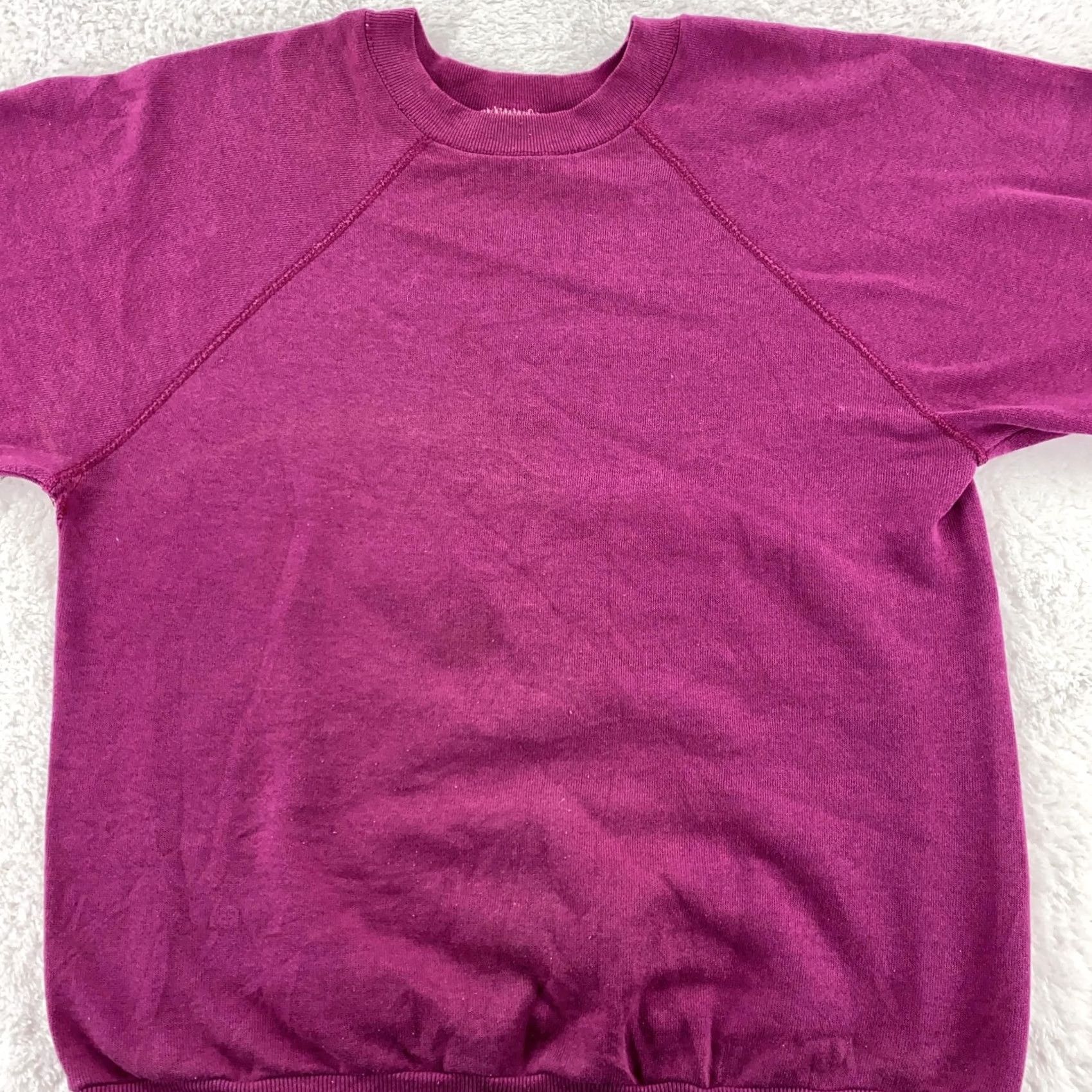 Tultex VINTAGE Tultex Purple Sweatshirt Crewneck Raglan Pullover XXS Short 90s Men XL? May not include extra. Size US L / EU 52-54 / 3 - 2 Thumbnail