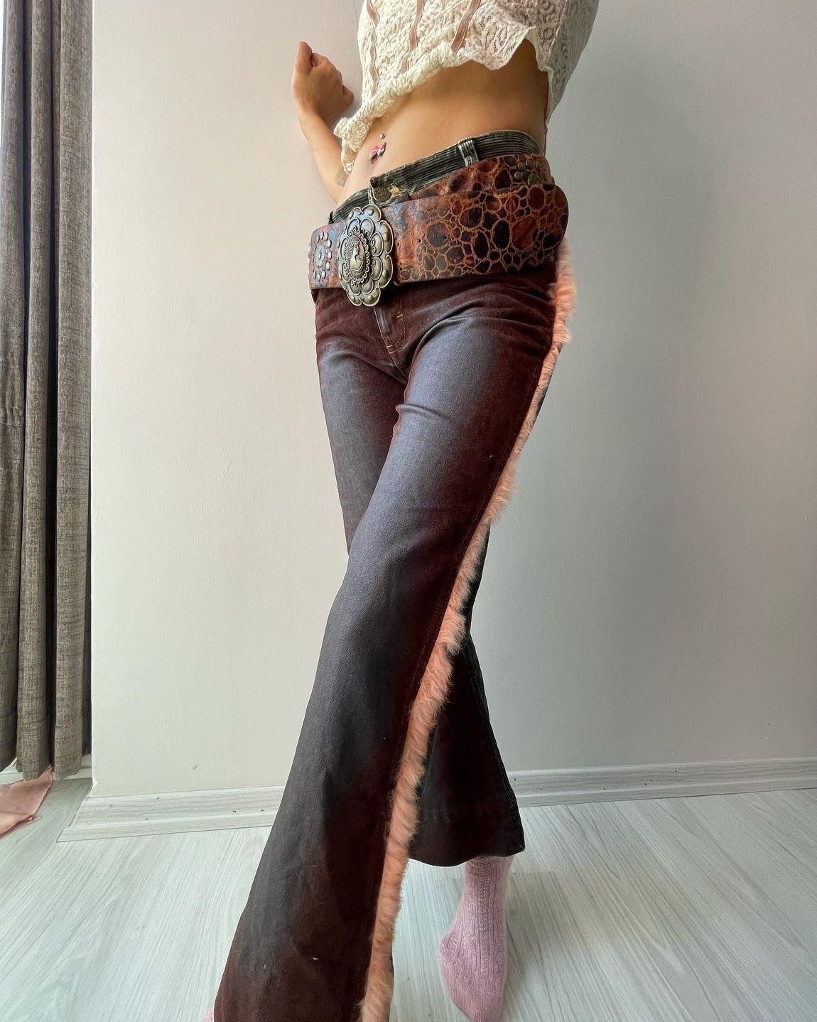 Vintage y2k trousers Size 22" - 2 Thumbnail