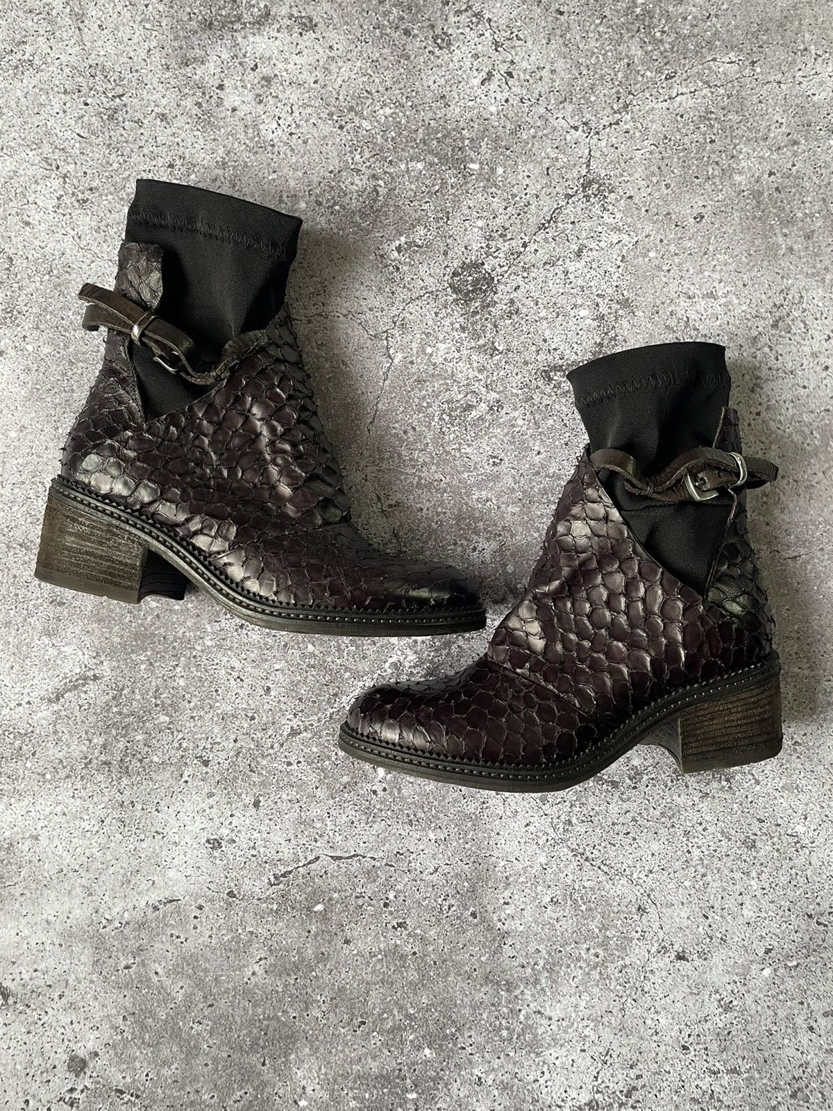 A.S.98 Airsteps A.S. 98 Vintage Leather Boots avant garde Size US 8 / IT 38 - 1 Thumbnail