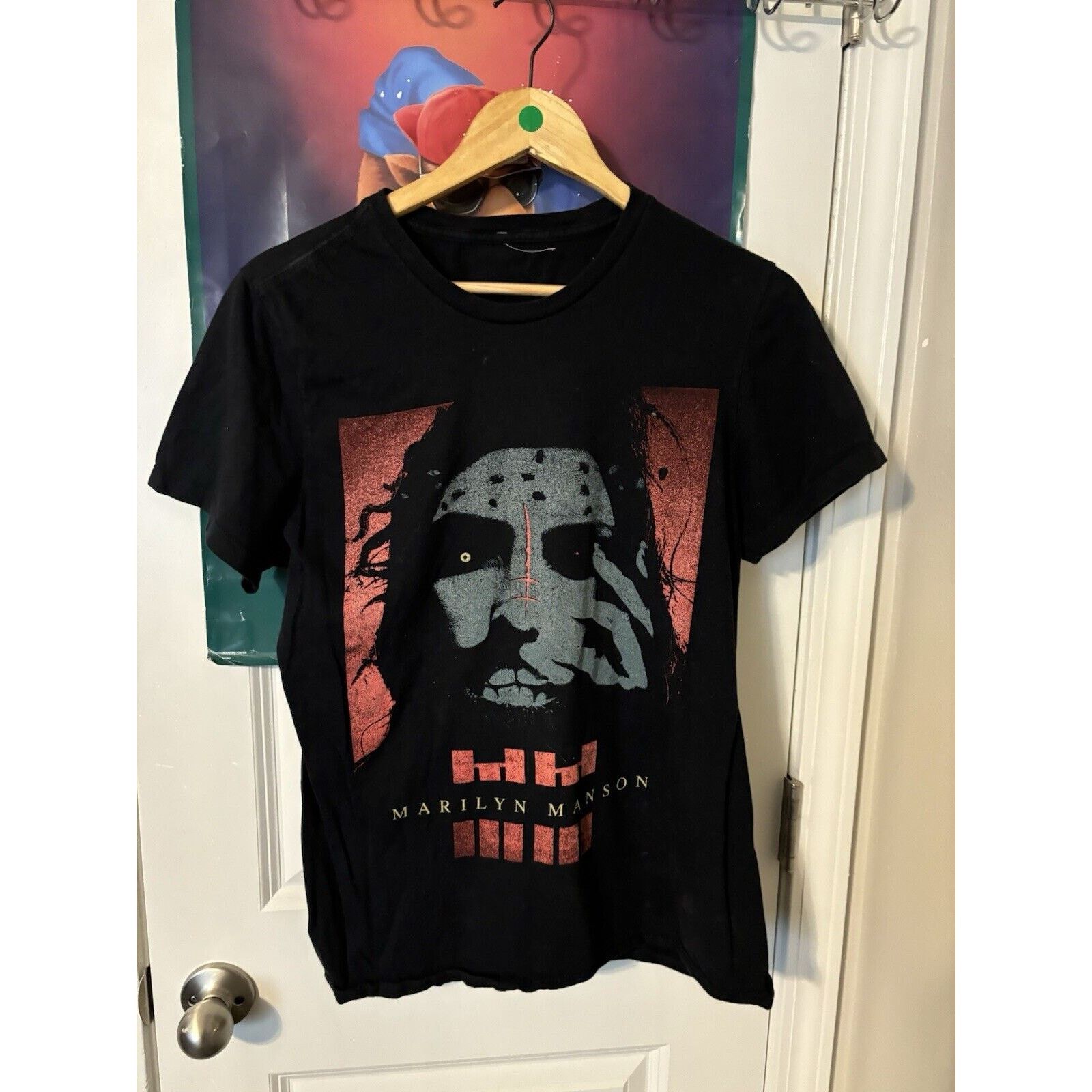 Other Vintage y2k Marilyn Manson Tour shirt black size tag missing Size US L / EU 52-54 / 3 - 1 Thumbnail