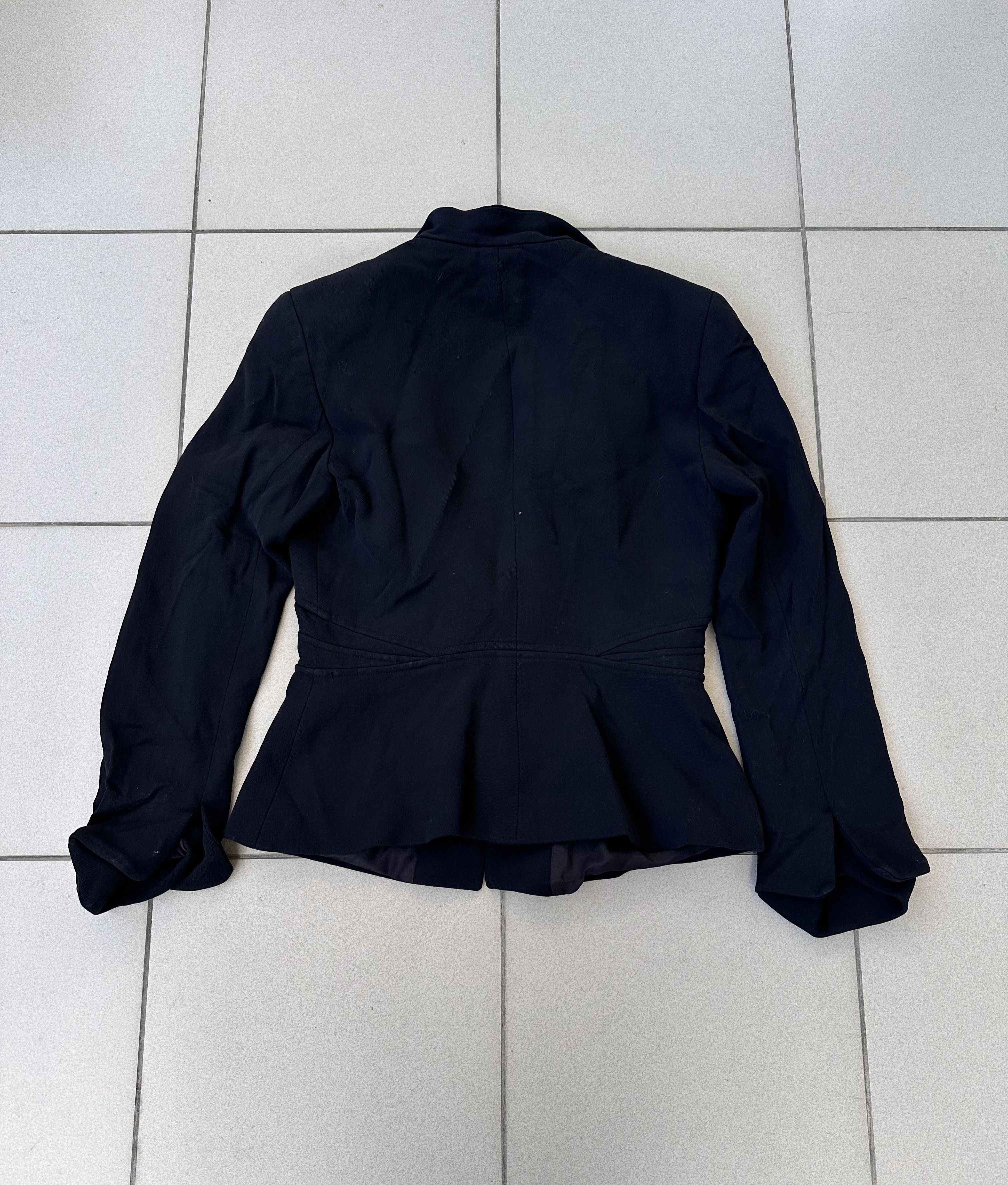 Armani Collezioni Vintage Armani Collezioni woolen blazer jacket Size L / US 10 / IT 46 - 9 Thumbnail