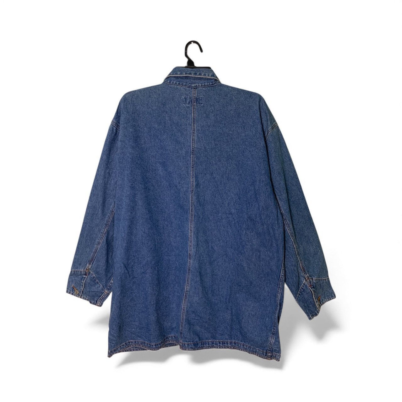 U.S. Polo Assn. Rare Vintage Polo Works Traditional Denim Chore Jacket Size US L / EU 52-54 / 3 - 2 Thumbnail