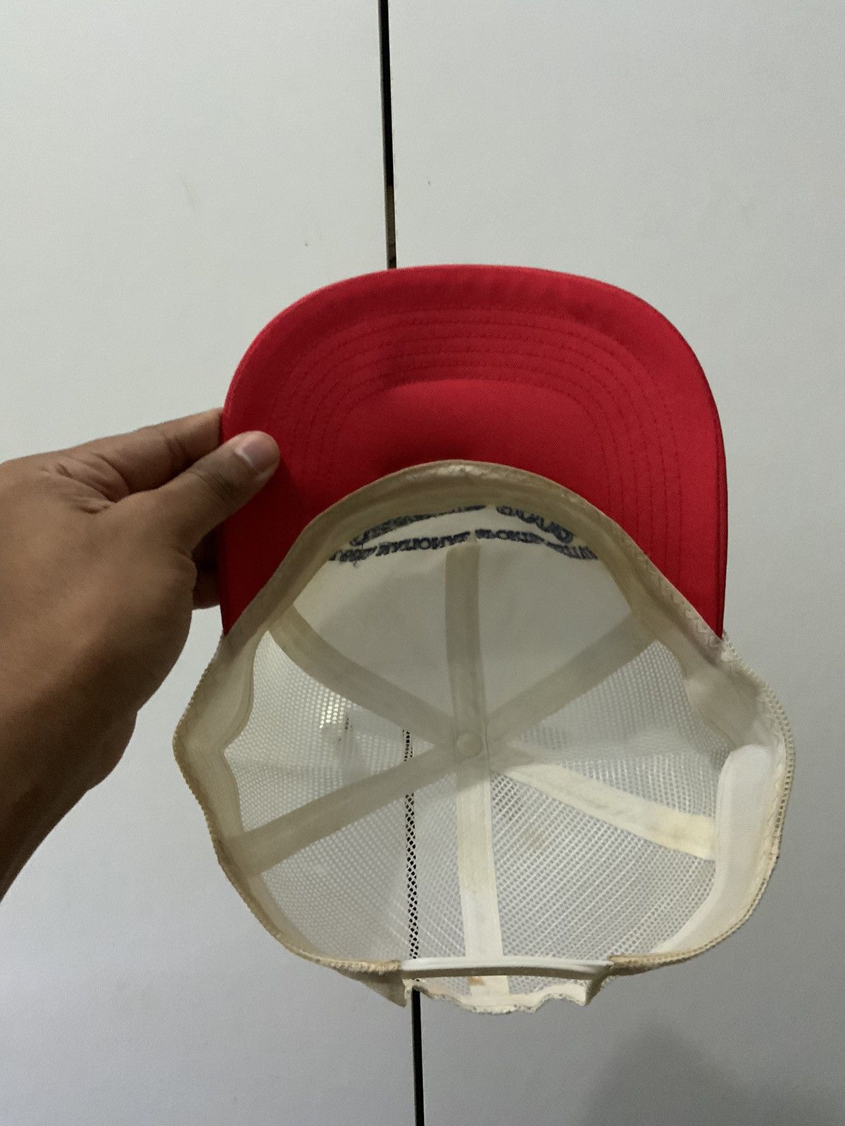Vintage Vintage Susono 2003 Wakafuji Kokutai Rusty Japan Trucker Hat Size ONE SIZE - 7 Thumbnail