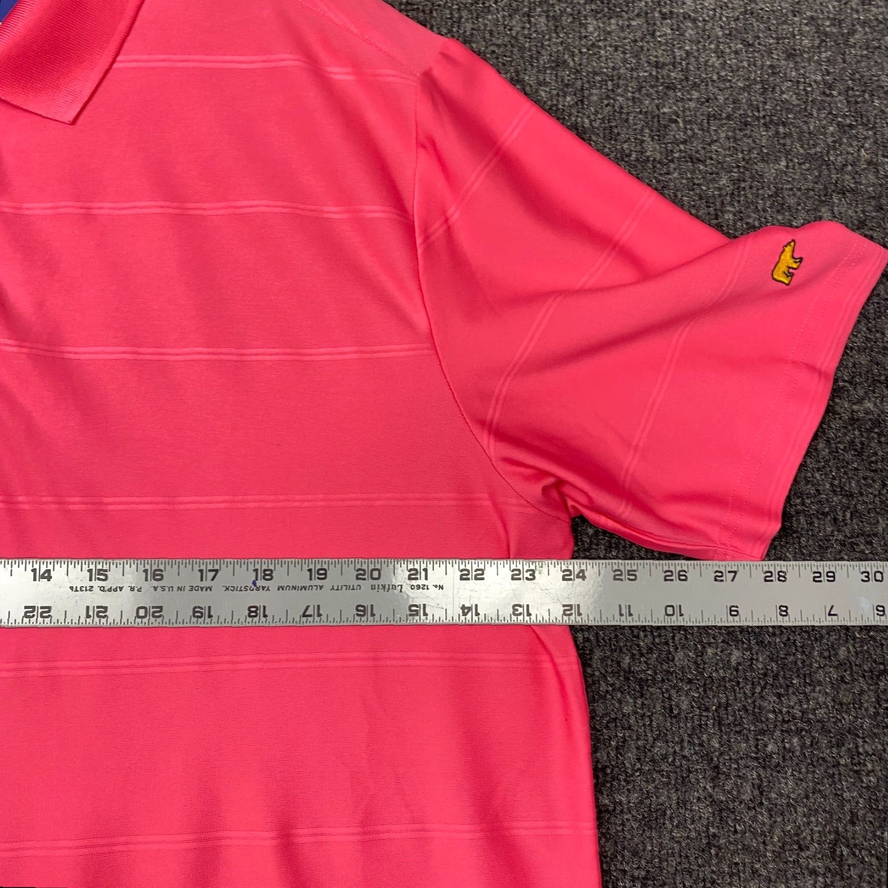 Vintage Jack Nicklaus Polo Adult XL Pink Striped Breathable Moisture Wicking Classic Sports Mens Size US XL / EU 56 / 4 - 6 Thumbnail