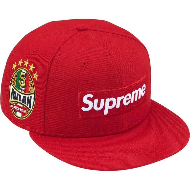 New Era × Supreme Supreme Red Multi S Logo New Era Fitted Hat Size