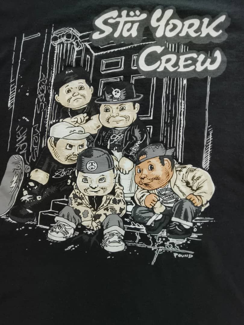 Stussy Stussy x Pound (StuYork Crew) Shirt Short Sleeve Black Size US L / EU 52-54 / 3 - 3 Thumbnail