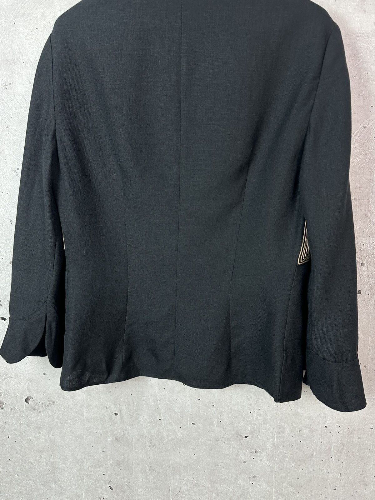 Valentino Valentino Made in Italy Viscose-Linen Blend Women’s Blazer Size M / US 6-8 / IT 42-44 - 11 Thumbnail