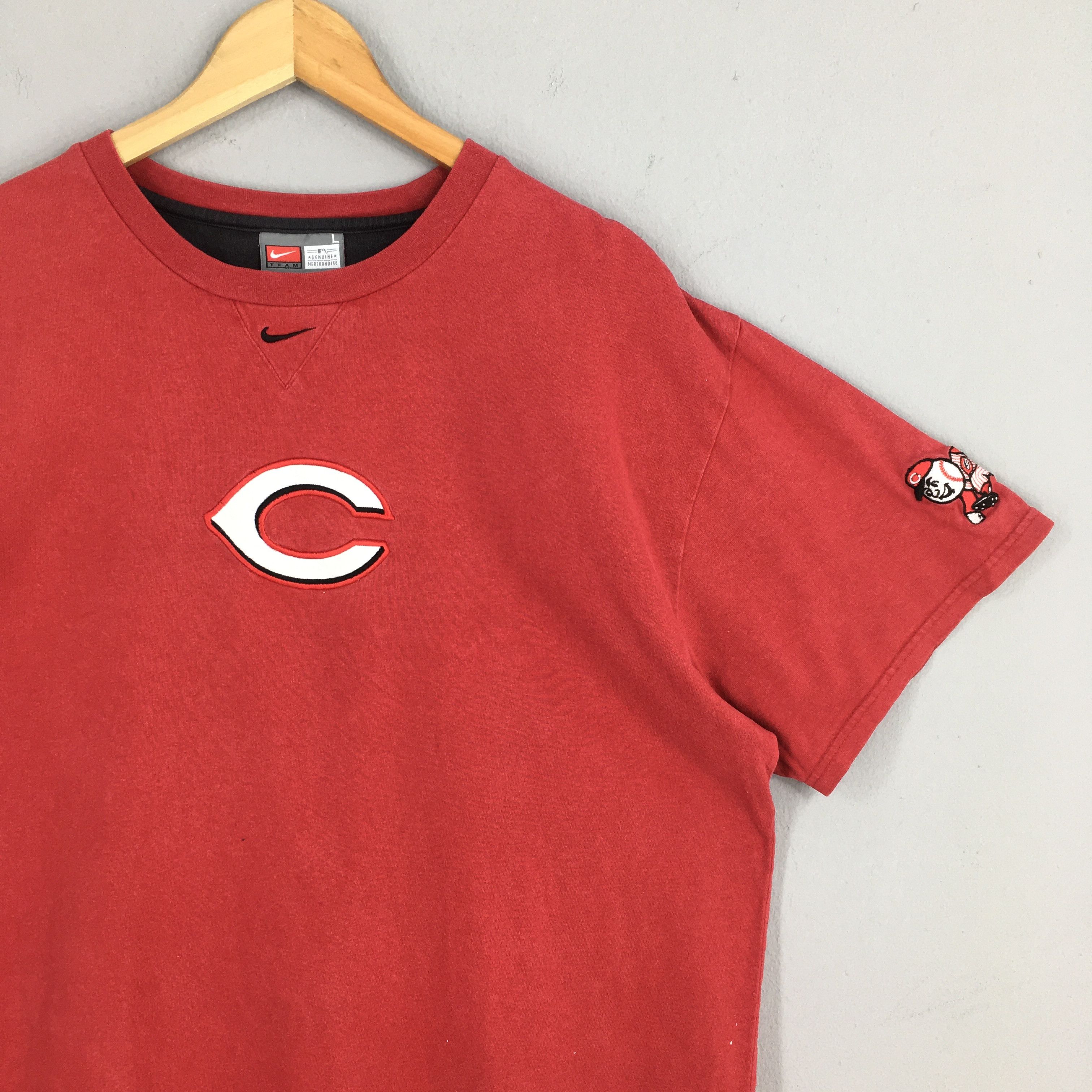 MLB Vintage 90's Cincinnati Reds Baseball MLB Tshirt Large Size US L / EU 52-54 / 3 - 2 Thumbnail