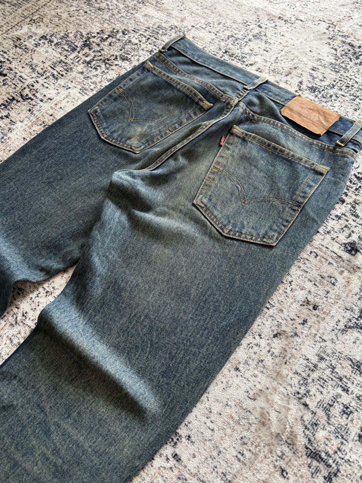 Levi's Vintage Clothing Vintage LEVIS 517 Muddy Wash Flared Bootcut Jeans Japan Made Size US 32 / EU 48 - 14 Thumbnail