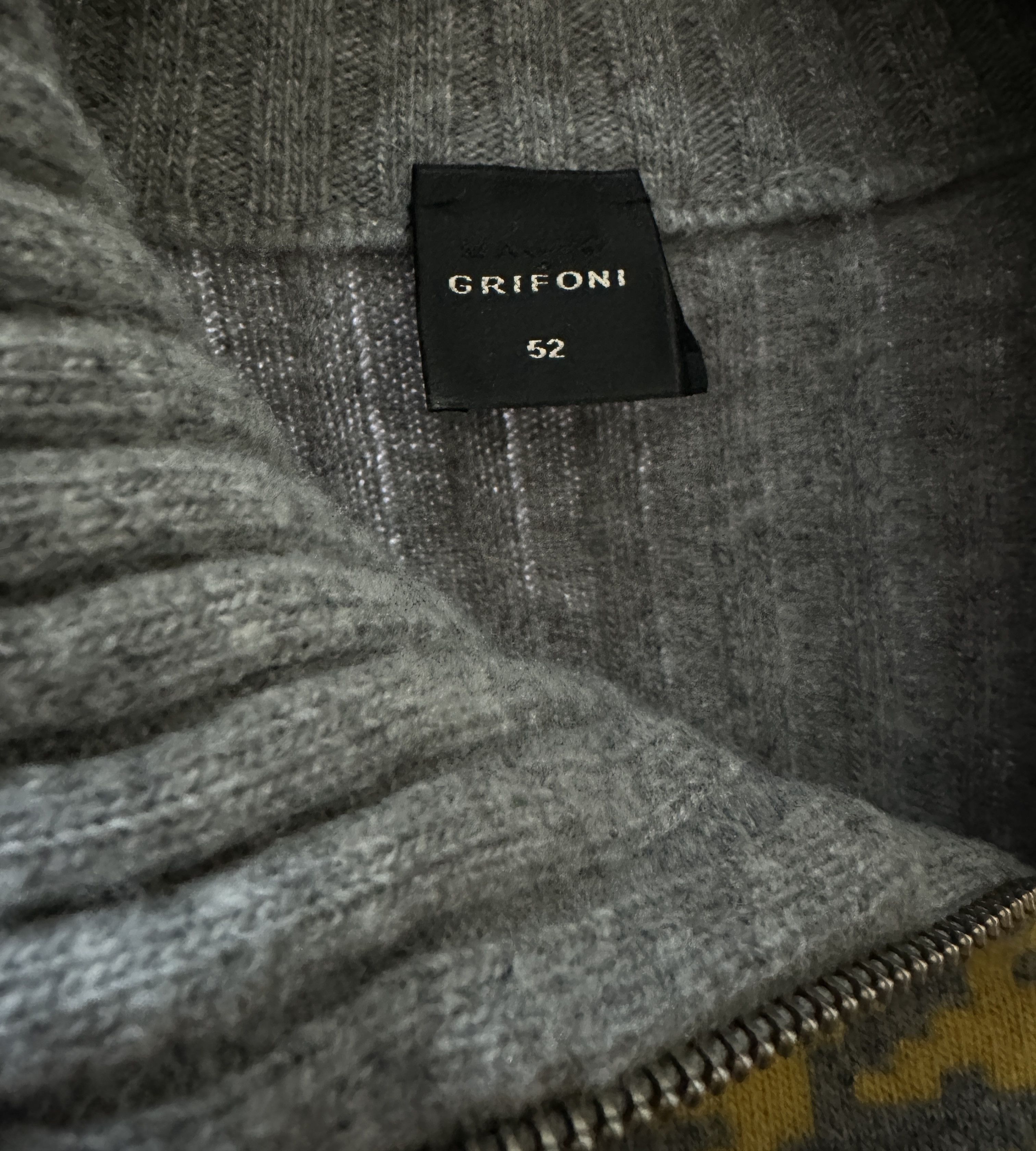 Grifoni Houndstooth merino sweater Size US L / EU 52-54 / 3 - 5 Thumbnail