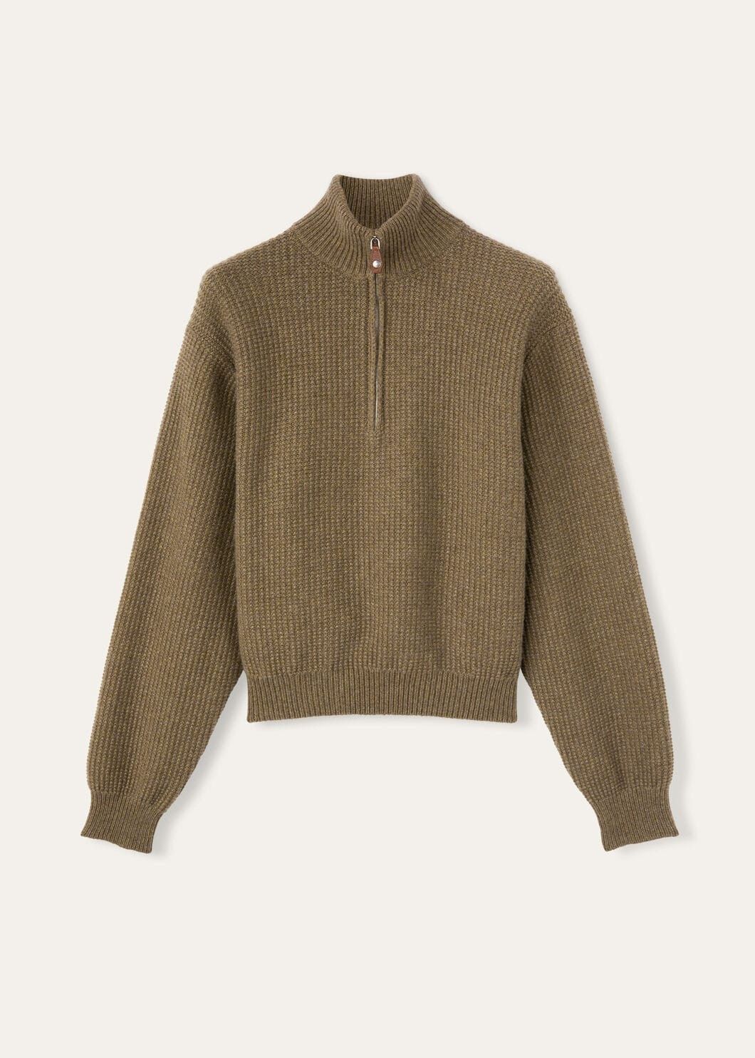 Loro Piana o1w1db10825 FAO2899 Fobello Sweater in Brown Size L / US 10 / IT 46 - 1 Thumbnail