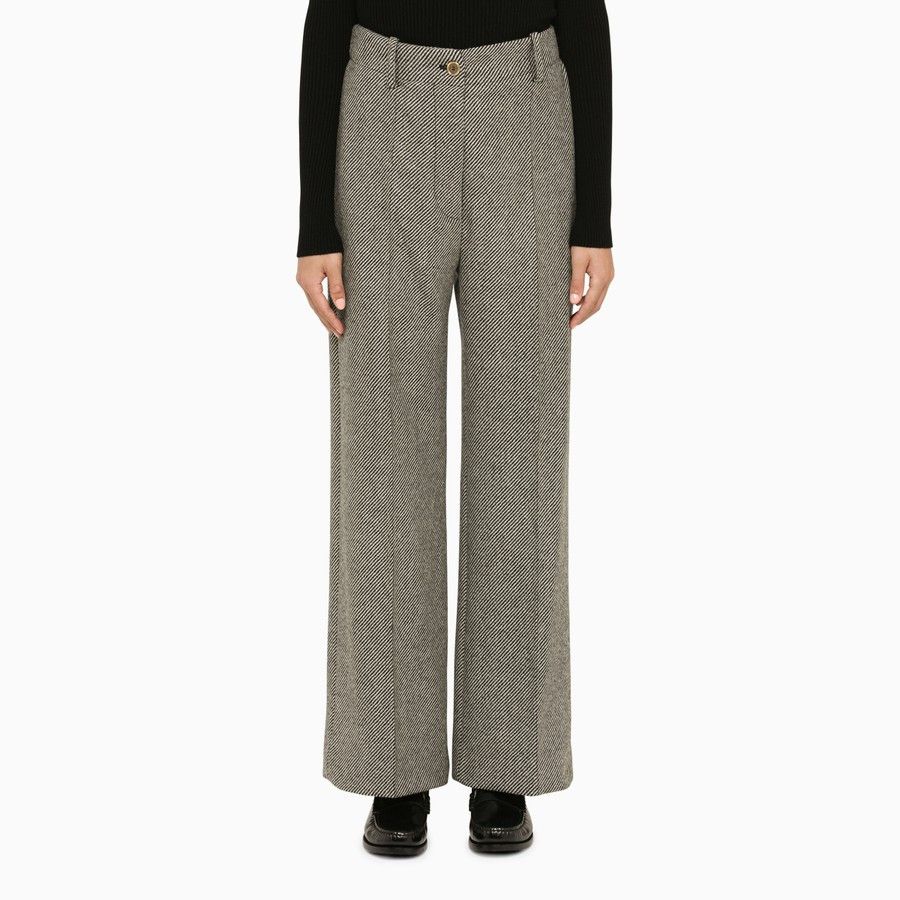 Patou o1d2blof0924 Pants in Grey Size 26" / US 2 / IT 38 - 1 Thumbnail