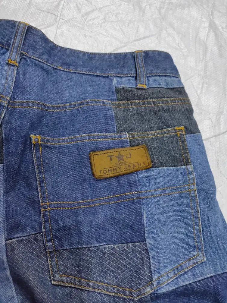 Tommy Hilfiger × Vintage Tommy Hilfiger patches denim jeans Size US 34 / EU 50 - 3 Thumbnail