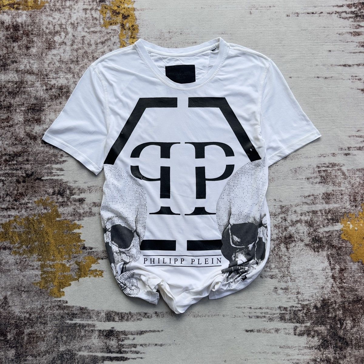 Philipp Plein PHILIPP PLEIN BIG LOGO SKULL T-SHIRT Size XL / US 12-14 / IT 48-50 - 1 Thumbnail