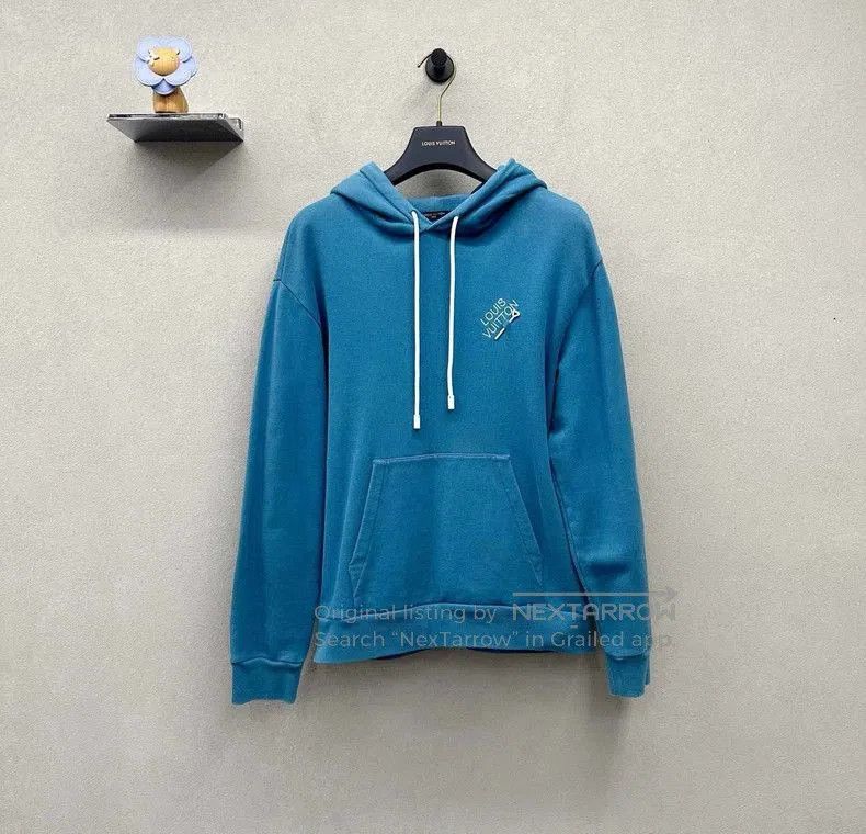 Louis Vuitton LV Blue Hoodie Unisex Size S. Size US S / EU 44-46 / 1 - 2 Thumbnail