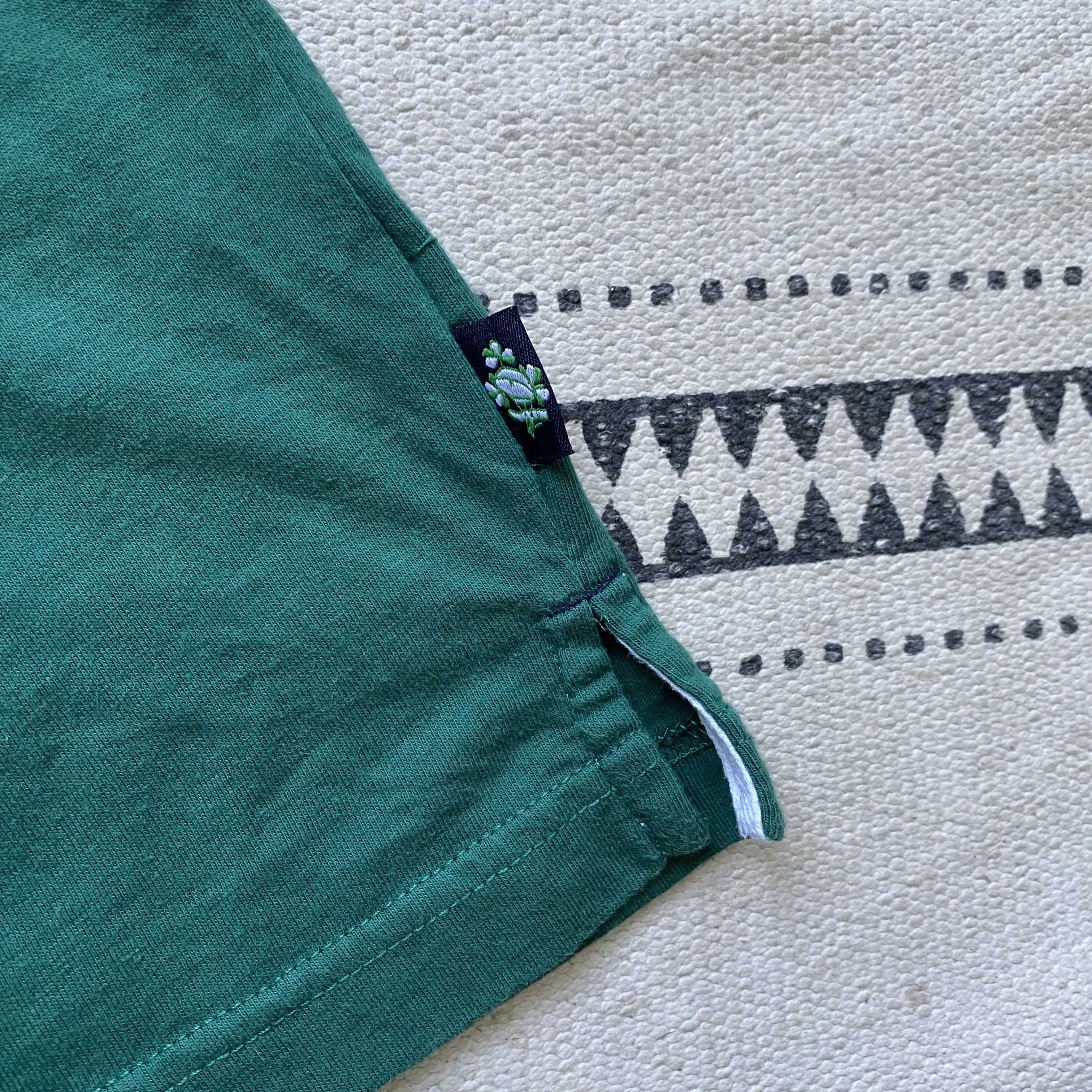 Cotton Traders ☘️ Vintage IRFU Rugby Ireland jersey polo Guinness Celtic Size US XL / EU 56 / 4 - 6 Thumbnail