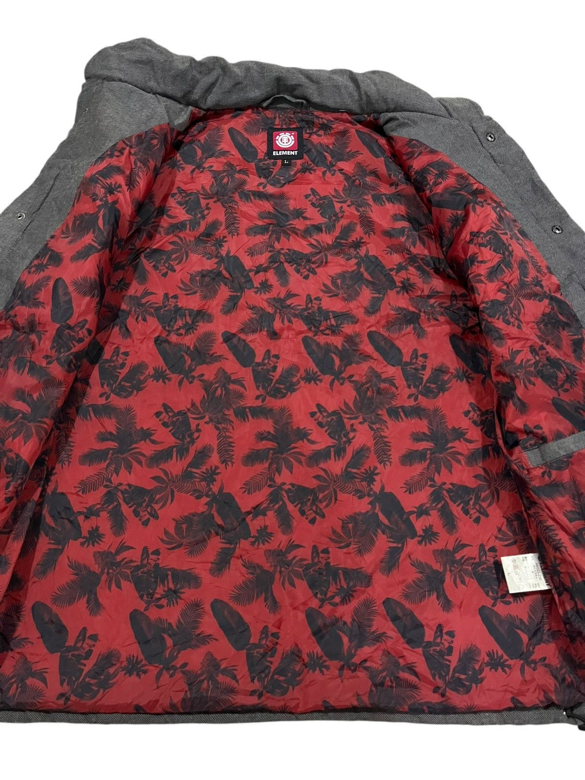 Vintage ELEMENT PUFFER DOWN VEST Size US L / EU 52-54 / 3 - 6 Thumbnail