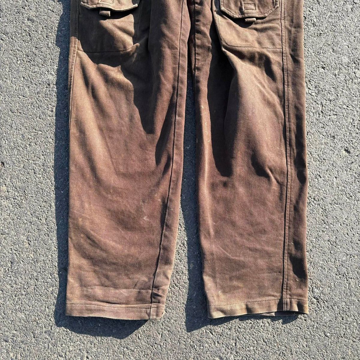 Vintage Vintage Bull & Bear Brown Corduroy Cargo Pants Size US 32 / EU 48 - 11 Thumbnail