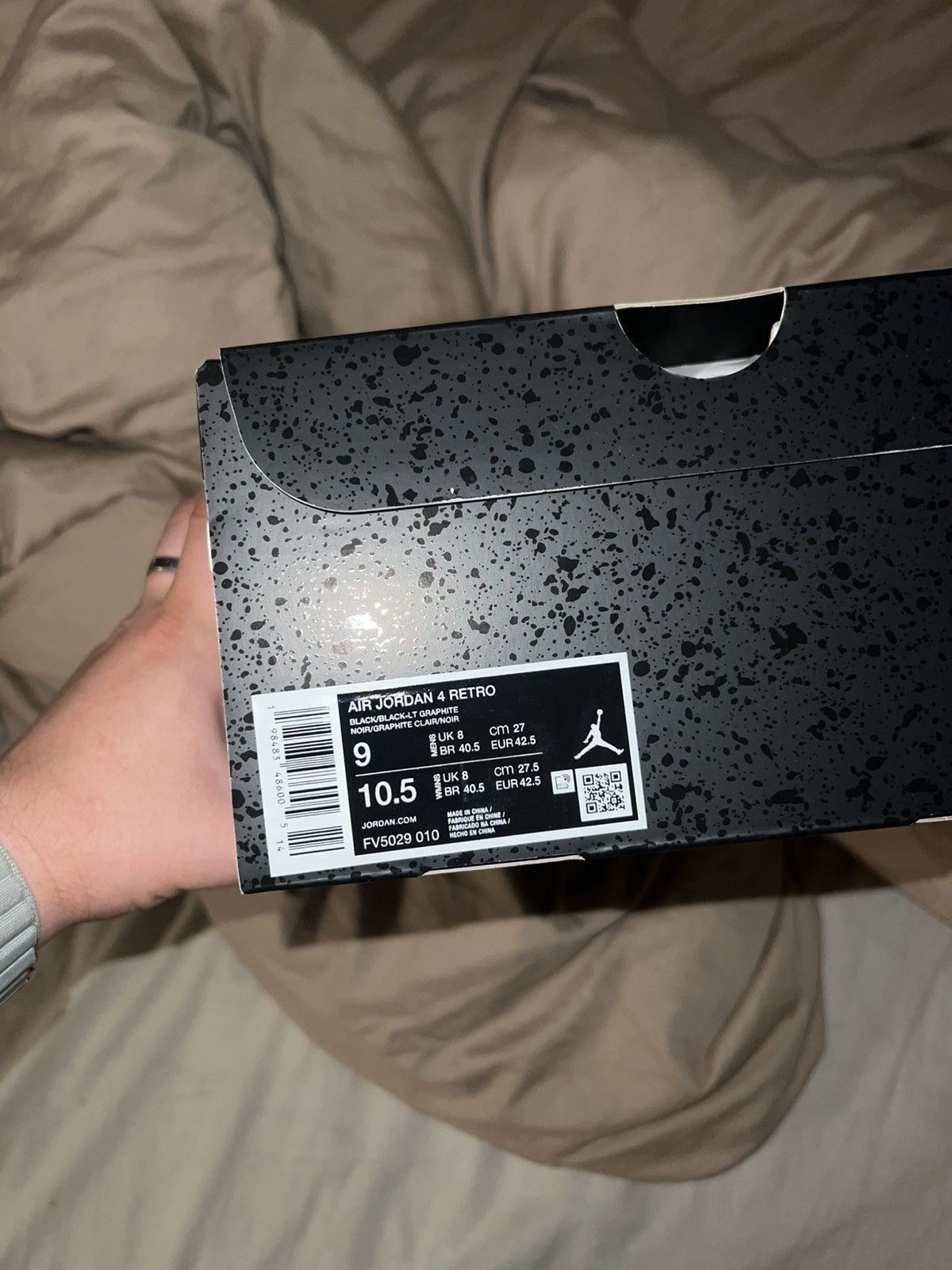 Jordan Brand Jordan 4 black cat 2025 Size US 9 / EU 42 - 13 Thumbnail