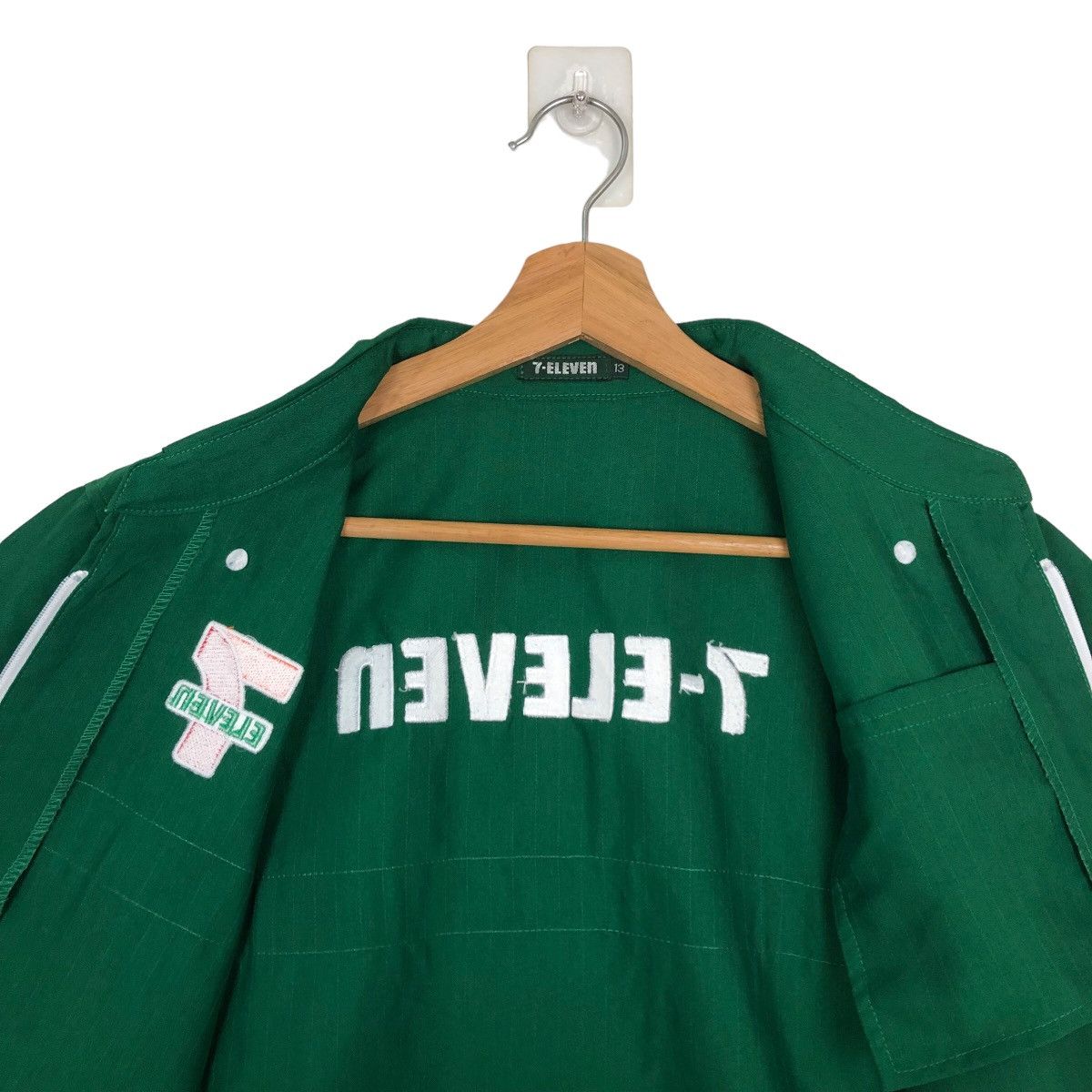 Japanese Brand 🔥VINTAGE WORK JACKET 7 - ELEVEN BIG LOGO Size US M / EU 48-50 / 2 - 10 Thumbnail