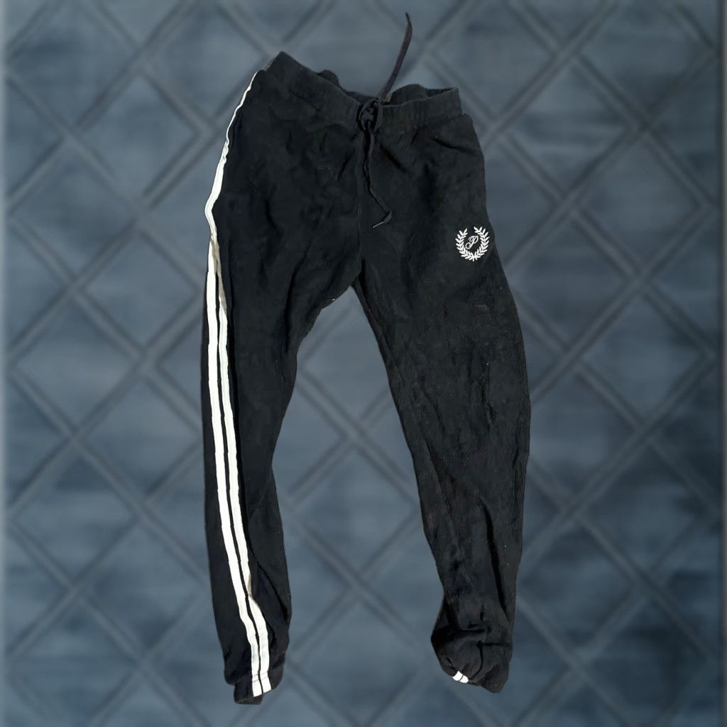 Victoria's Secret Victoria's Secret PINK Sweatpants Women XS Black Jogger Sweatpants Casual Activewear Logo Elastic Drawstring Size 26" / US 2 / IT 38 - 1 Thumbnail