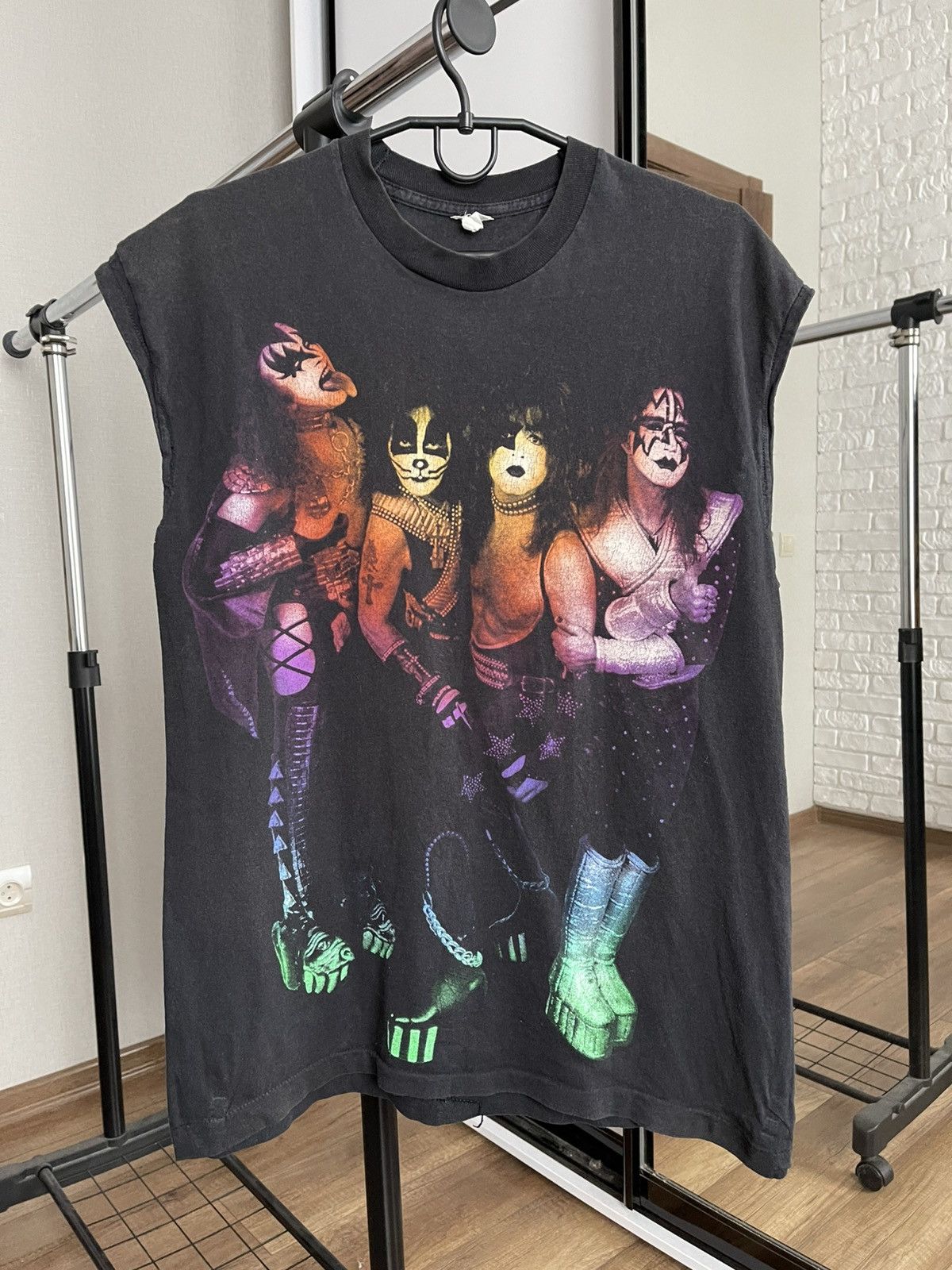 KISS 1996/1997 KISS Alive Worldwide Tour Band T-Shirt Tee Vintage Size US XL / EU 56 / 4 - 1 Thumbnail