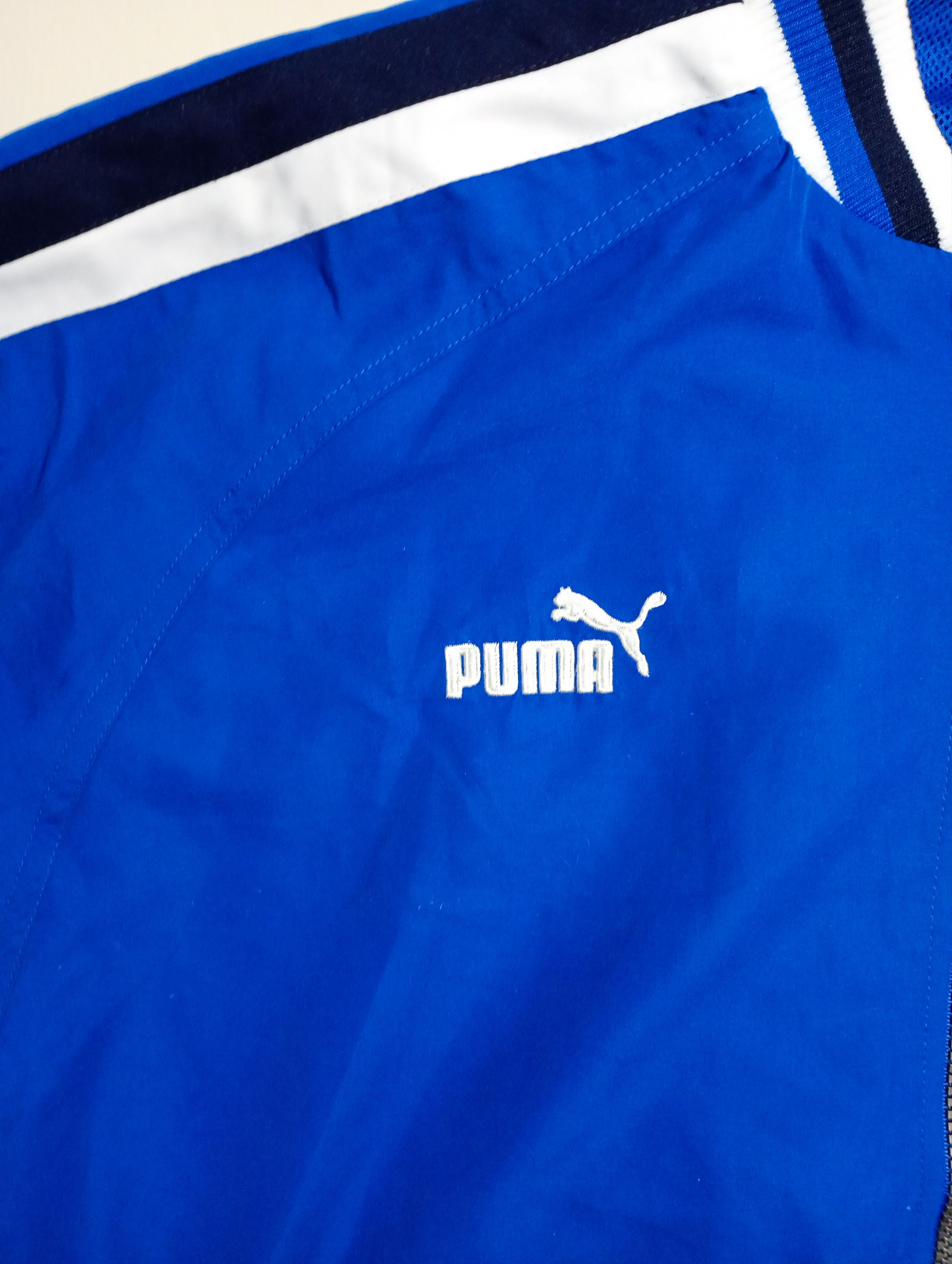 Puma Puma Italy Team TrackTop Jacket Vintage 2003-2004 Size US L / EU 52-54 / 3 - 7 Thumbnail