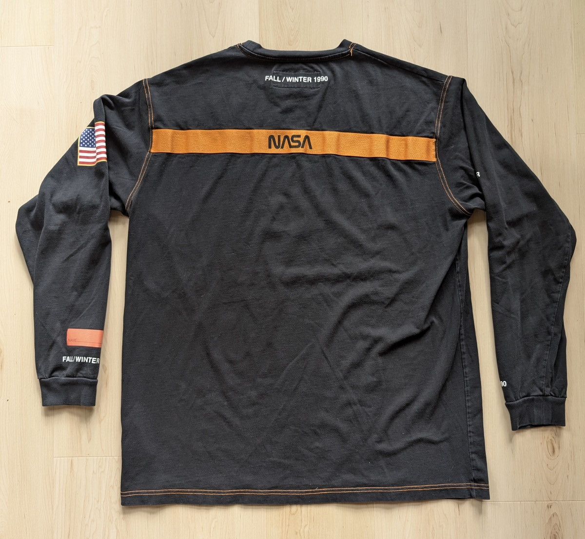 Heron Preston Heron Preston NASA Long Sleeve Size US XL / EU 56 / 4 - 2 Thumbnail