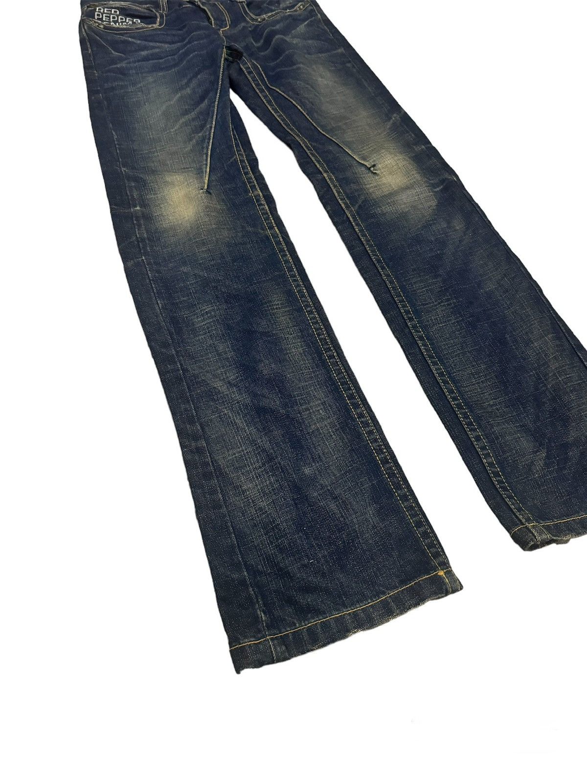 If Six Was Nine × Japanese Brand × Vintage Vintage Red Pepper Japan Rusty Jeans Size US 30 / EU 46 - 2 Thumbnail