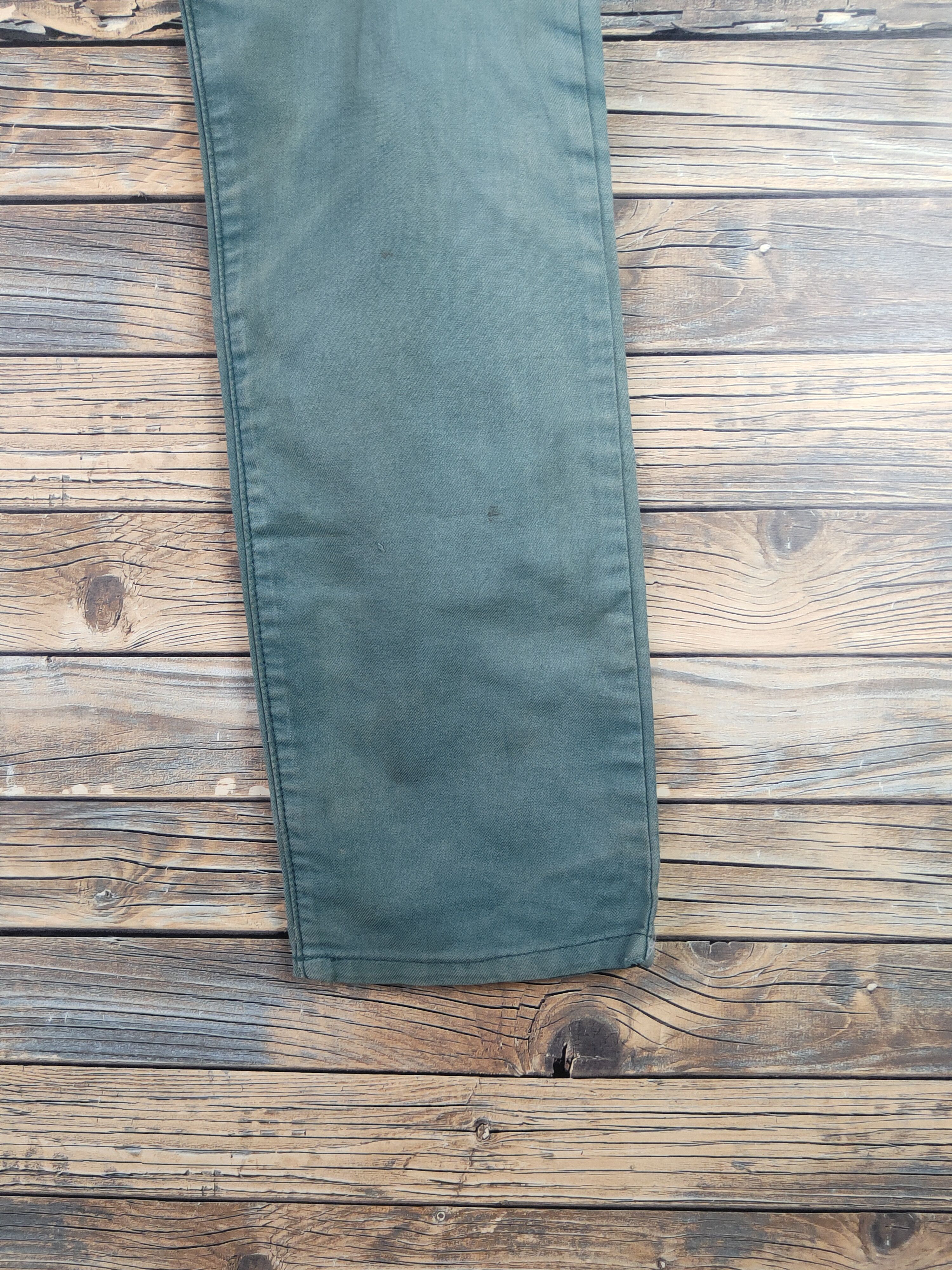 Japanese Brand DL Japanese Brand Green Multipocket Casual Pants #46-253T Size US 33 - 6 Thumbnail