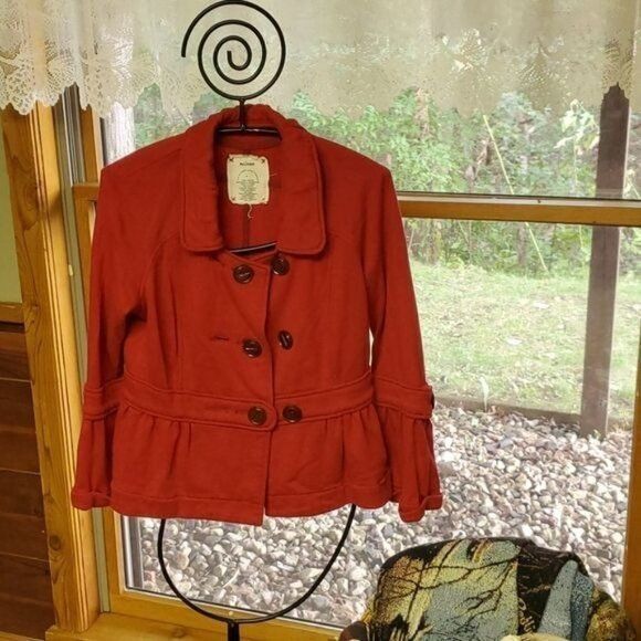 Vintage Allihop Vintage Gathered Waist Flared Accented Button Long S Size S / US 4 / IT 40 - 2 Thumbnail