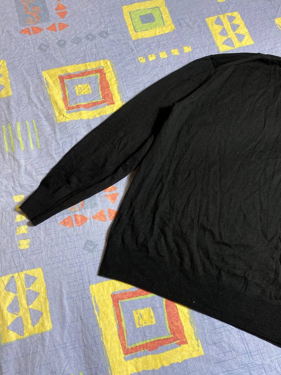 Burberry Thomas Burberry Vintage Sweater V Neck Size US L / EU 52-54 / 3 - 14 Thumbnail