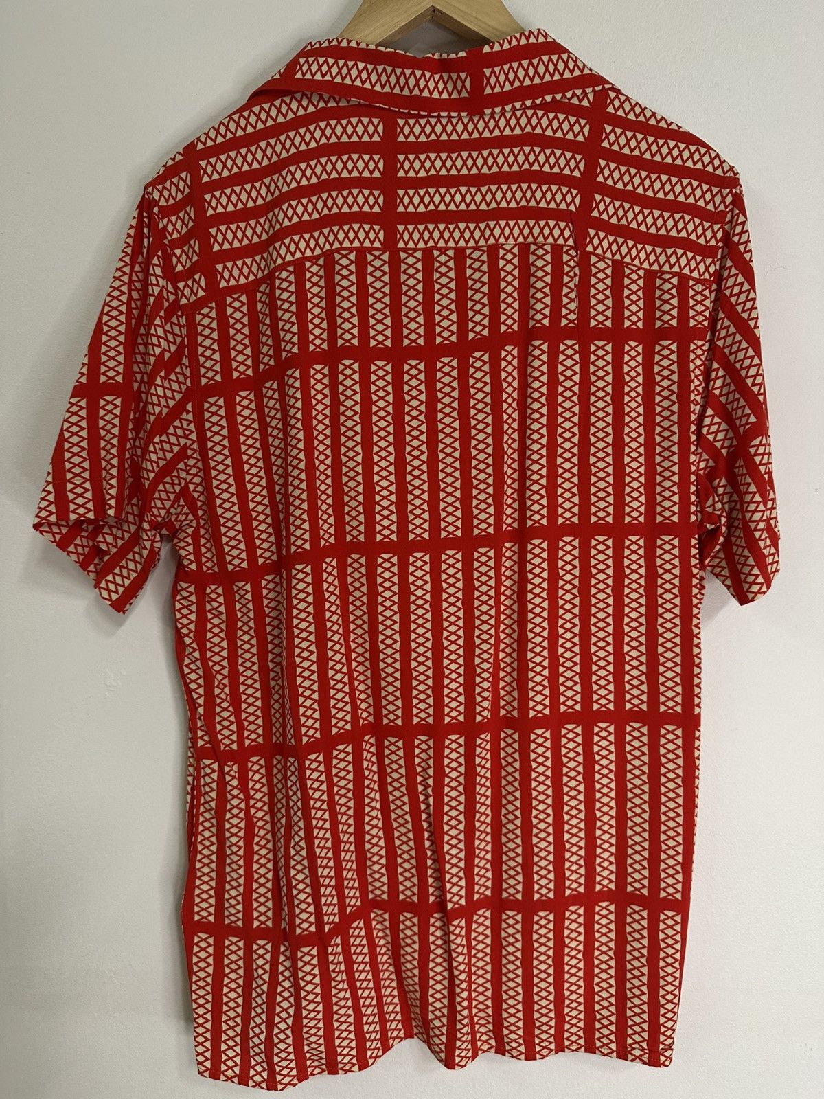 OAS NEW OAS Railway Viscose Shirt Red - S Size US S / EU 44-46 / 1 - 2 Thumbnail