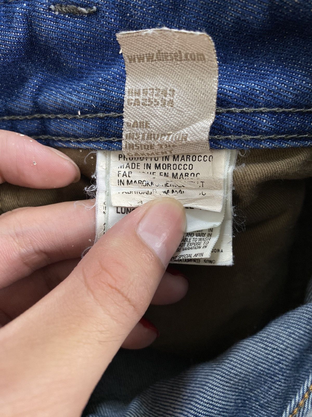 Diesel × If Six Was Nine × Le Grande Bleu (L.G.B.) 2000s Diesel Bootcut Wash Denim Ifsixwasnine Size US 31 - 14 Thumbnail
