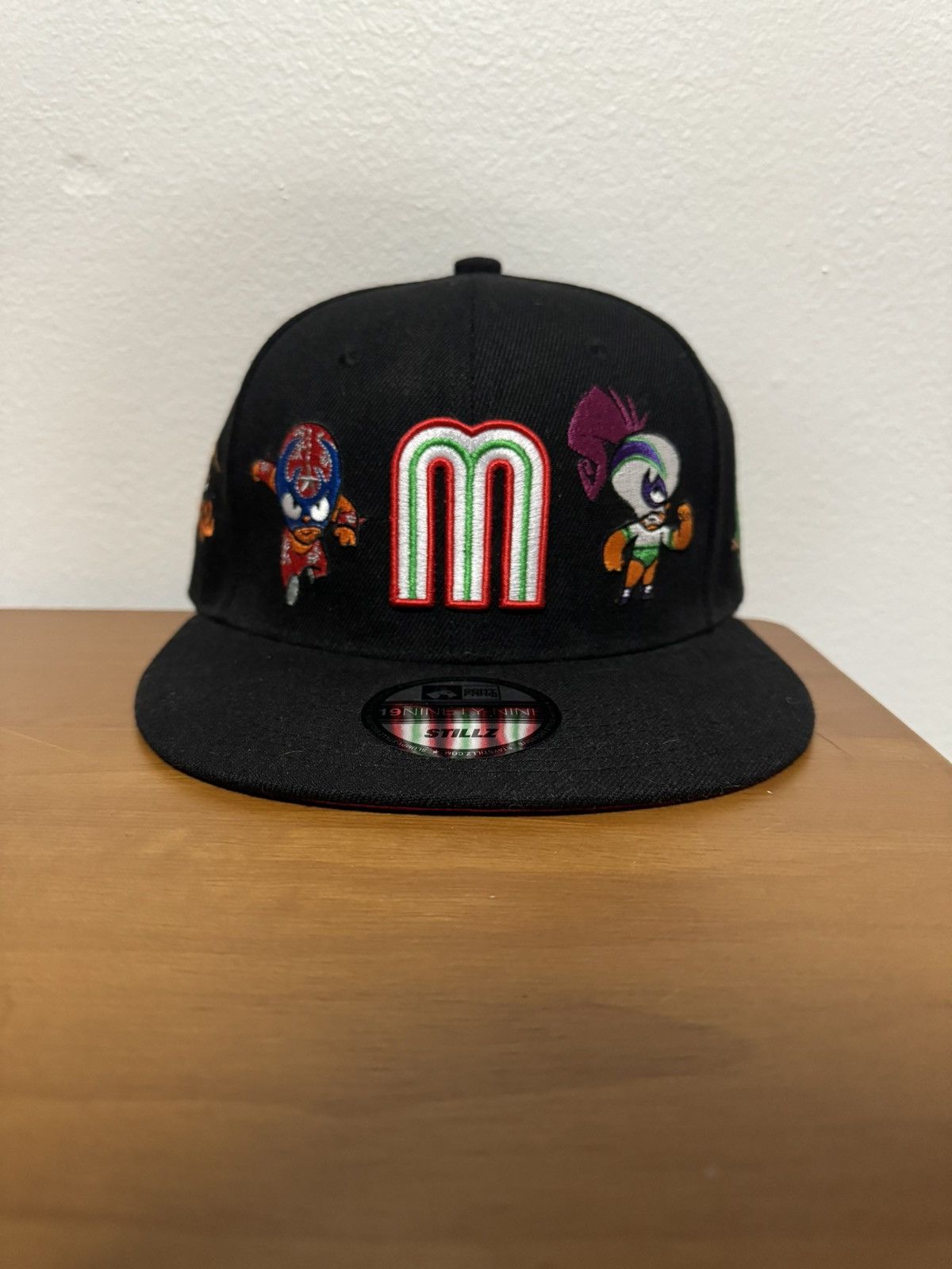 STILLZ × Slumpykev Slumpykev x STILLZ Mucha Lucha Black Hat Size 7 