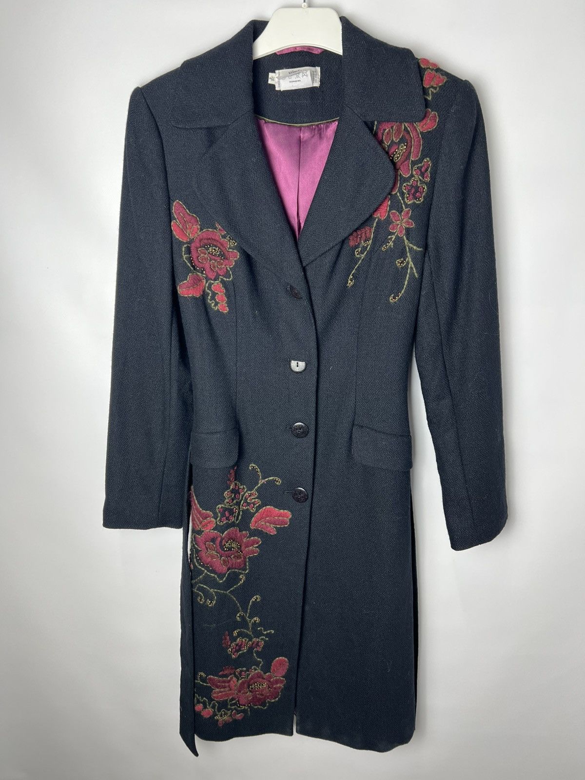 Valentino Vintage luxury designer Valentino Wool Coat Size 38 Size XS / US 0-2 / IT 36-38 - 2 Thumbnail