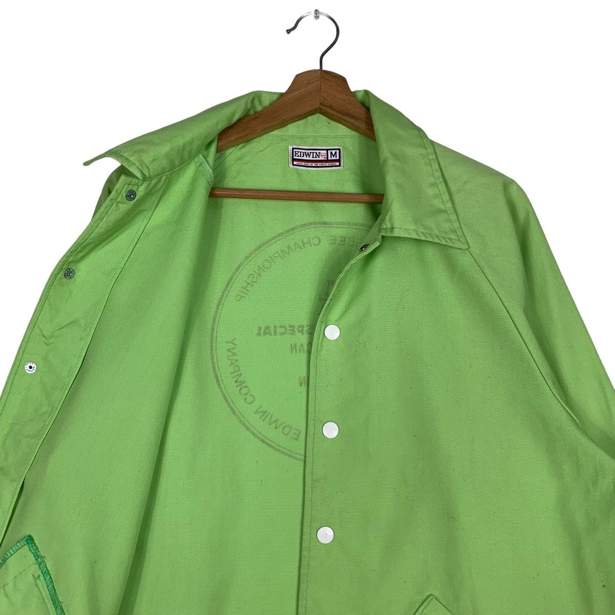 Edwin EDWIN World Frisbee Championship Green Jacket #0391-C18 Size US M / EU 48-50 / 2 - 10 Thumbnail