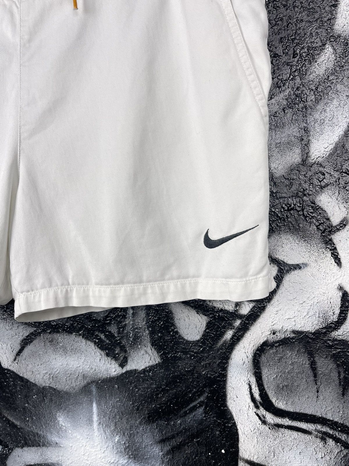 Nike Nike Vintage Cotton White Shorts Men’s Size M Size US 32 / EU 48 - 4 Thumbnail