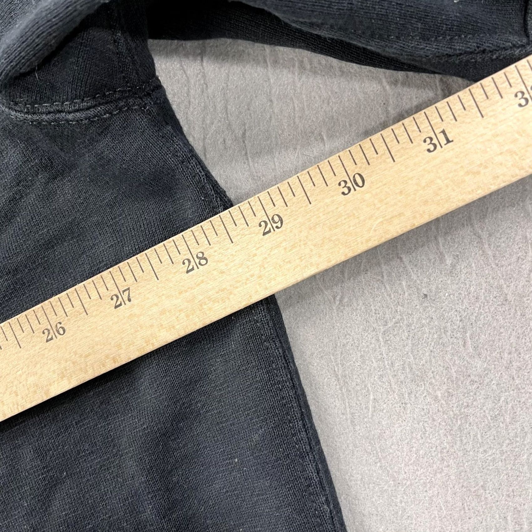 Polo Ralph Lauren VINTAGE Polo Ralph Lauren Sweatshirt Mens 2XLT Black Fleece Henley Mock Neck Pullover Size US XXL / EU 58 / 5 - 7 Thumbnail