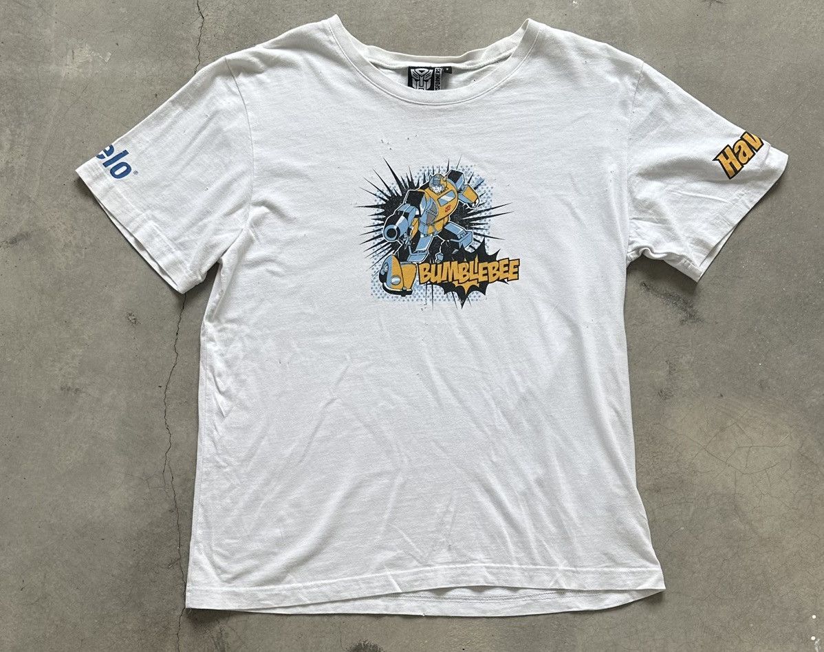 Transformers × Vintage VINTAGE TRANSFORMERS BUMBLEBEE HAVOLINE DISTRESSED TEE Size US L / EU 52-54 / 3 - 1 Thumbnail