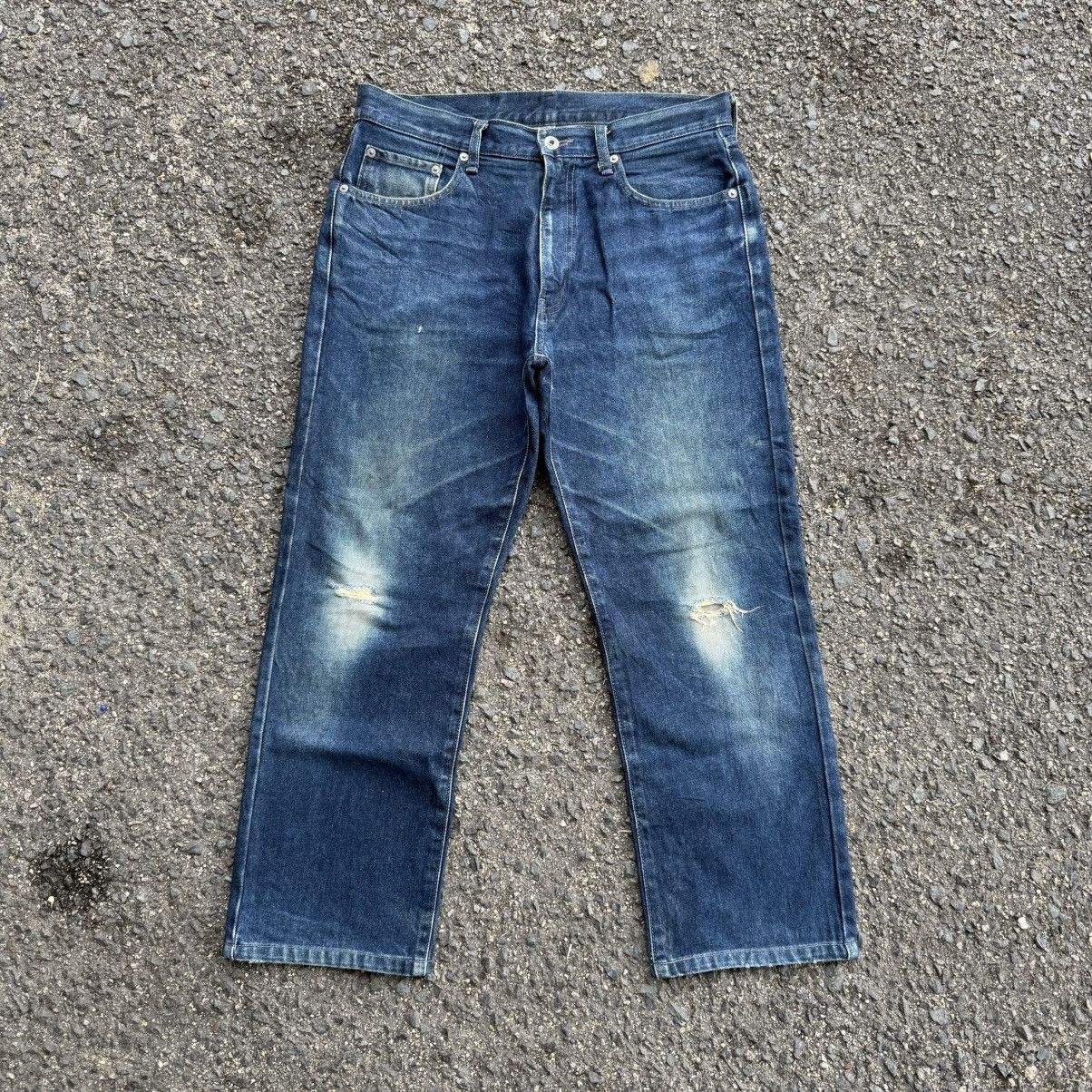 Japanese Brand VINTAGE JAPANESE RIPPEP JEAN DENIM PANTS Size US 34 / EU 50 - 1 Thumbnail
