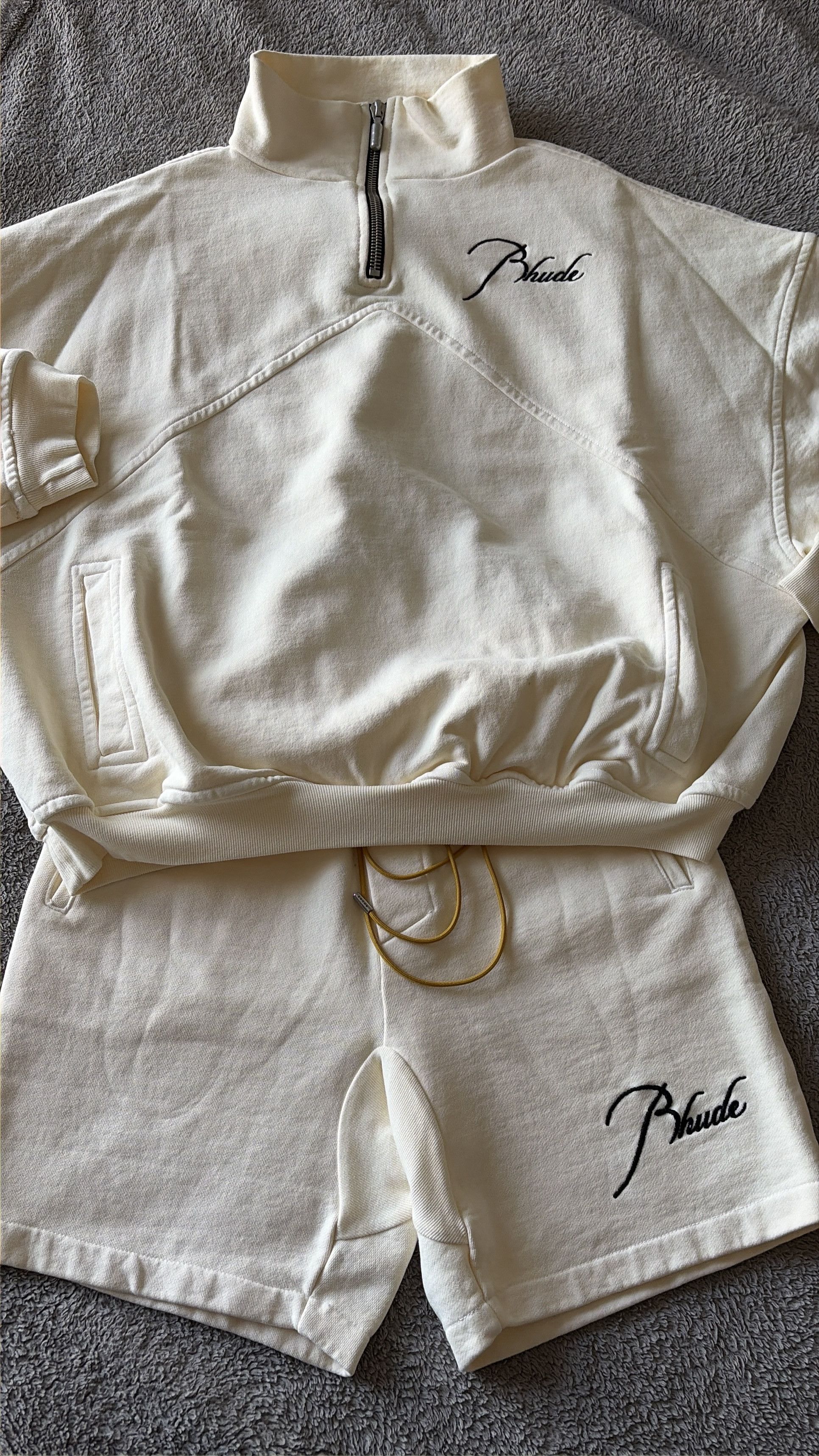 Rhude Rhude SS21 Quarter Zip & Short Set Size US S / EU 44-46 / 1 - 3 Thumbnail