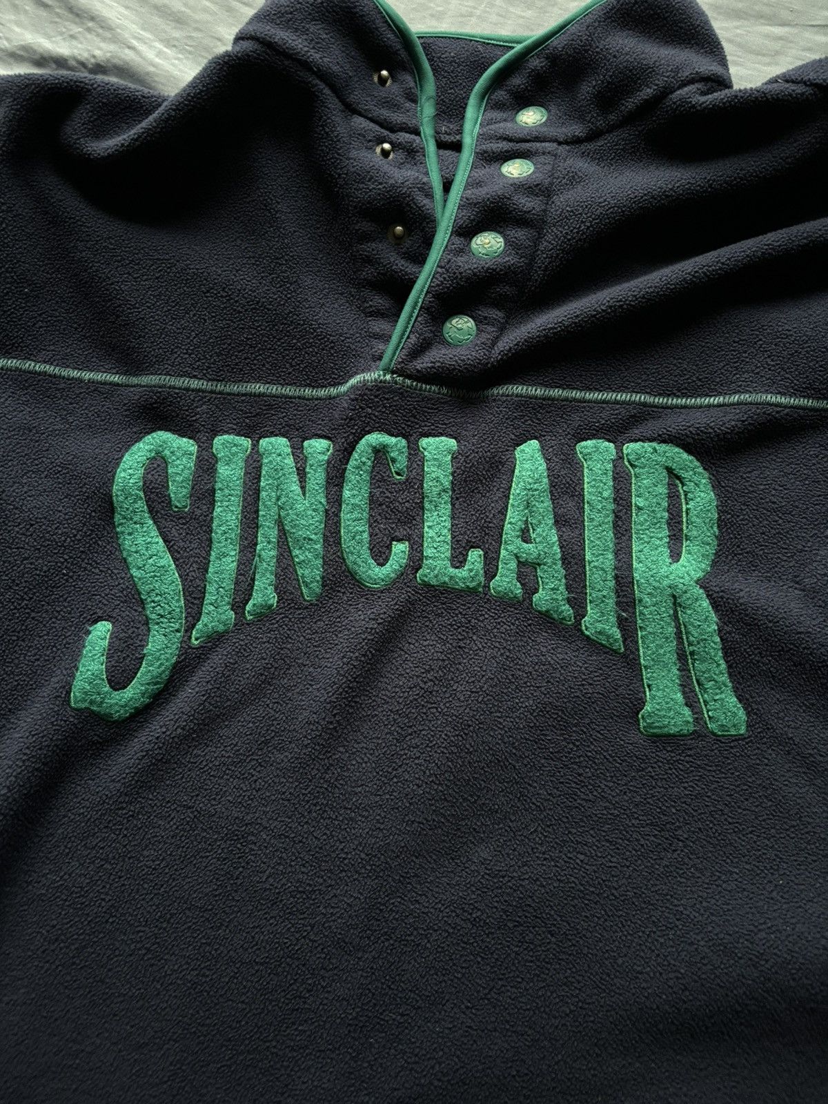 Sinclair Global Sinclair global fleece top navy Size US XL / EU 56 / 4 - 2 Thumbnail