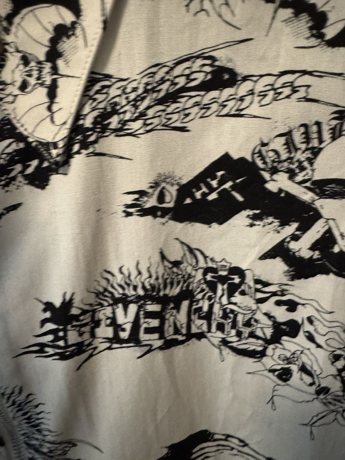 Givenchy SAMPLE SALE GIVENCHY SKULL ZIPPER TOP Size US M / EU 48-50 / 2 - 3 Thumbnail